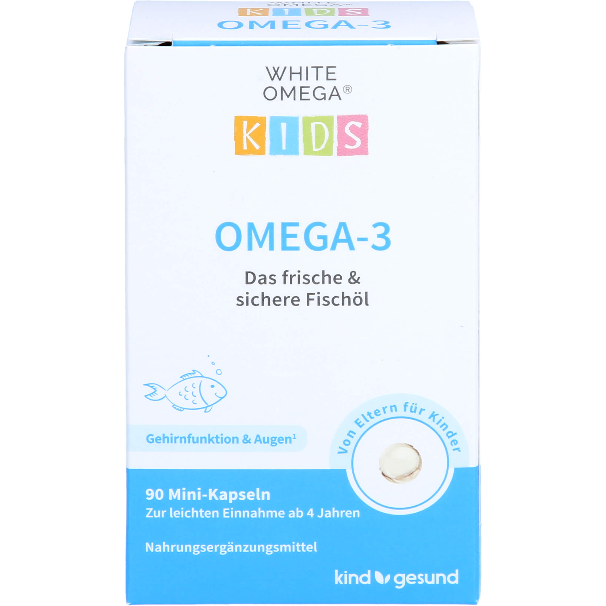 WHITE OMEGA Kids Weichkapseln