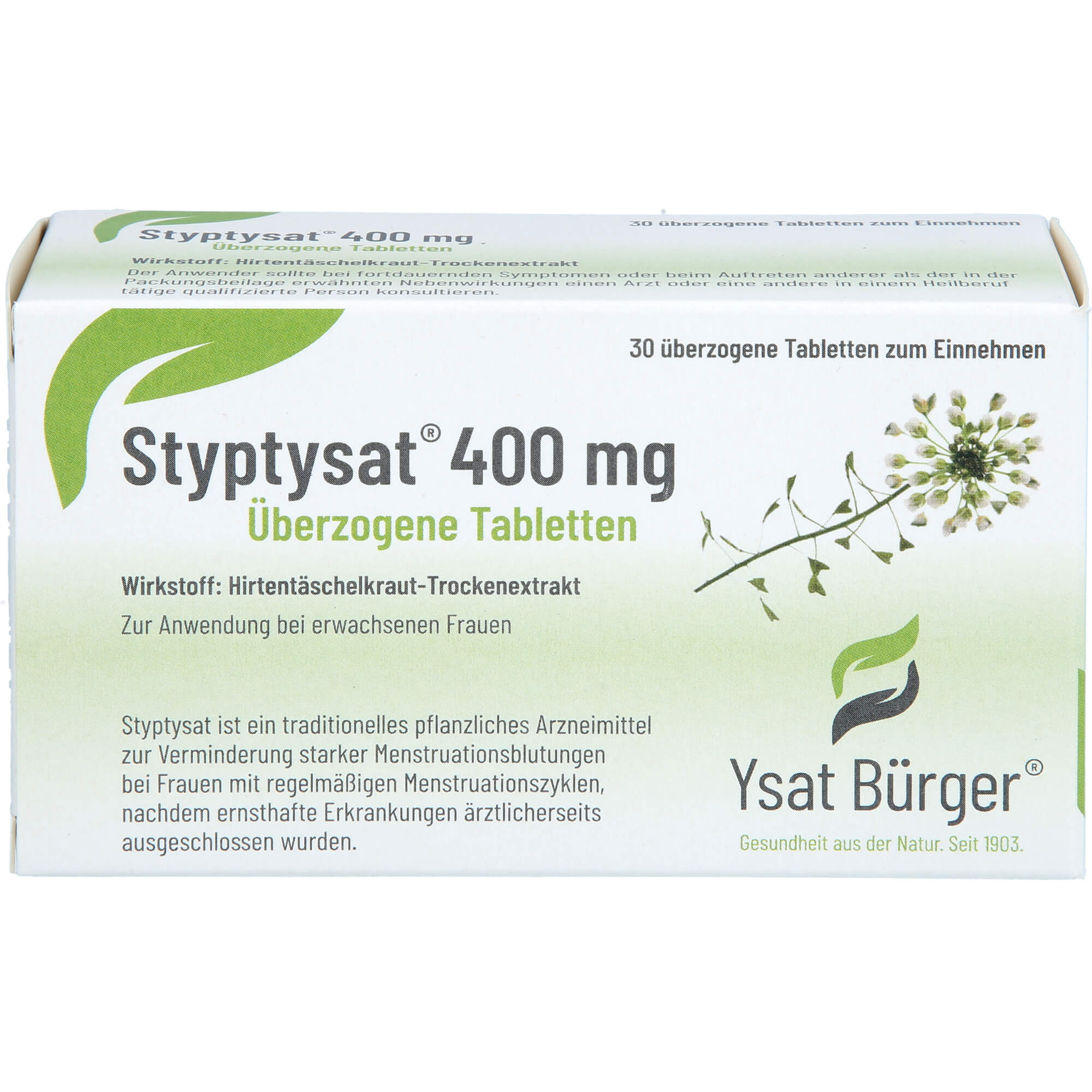 STYPTYSAT 400 mg überzogene Tabletten