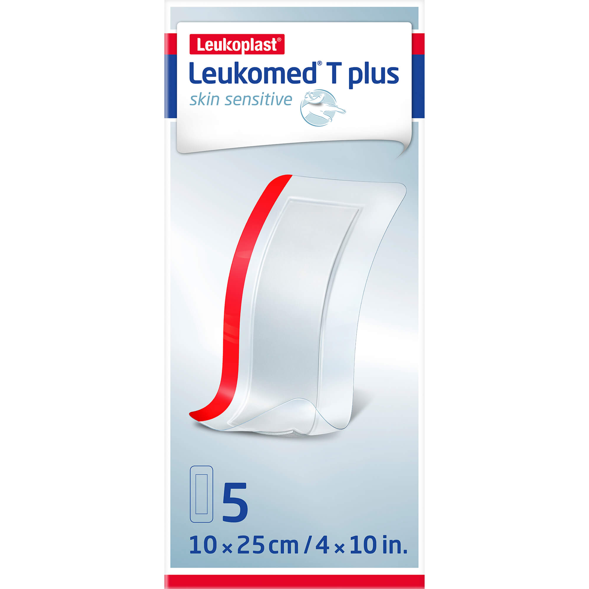 LEUKOMED T plus skin sensitive steril 10x25 cm