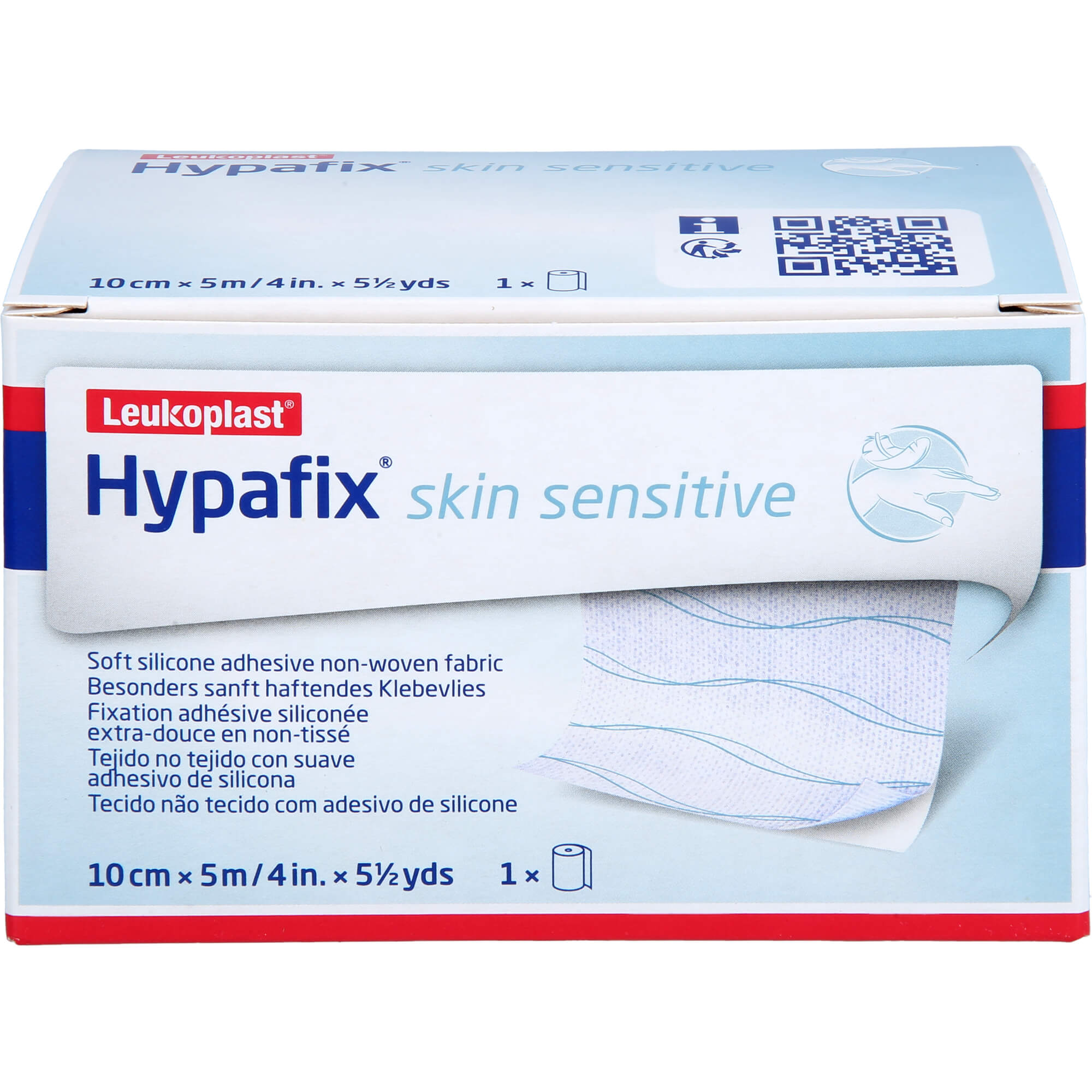 HYPAFIX skin sensitive Klebevlies 10 cmx5 m