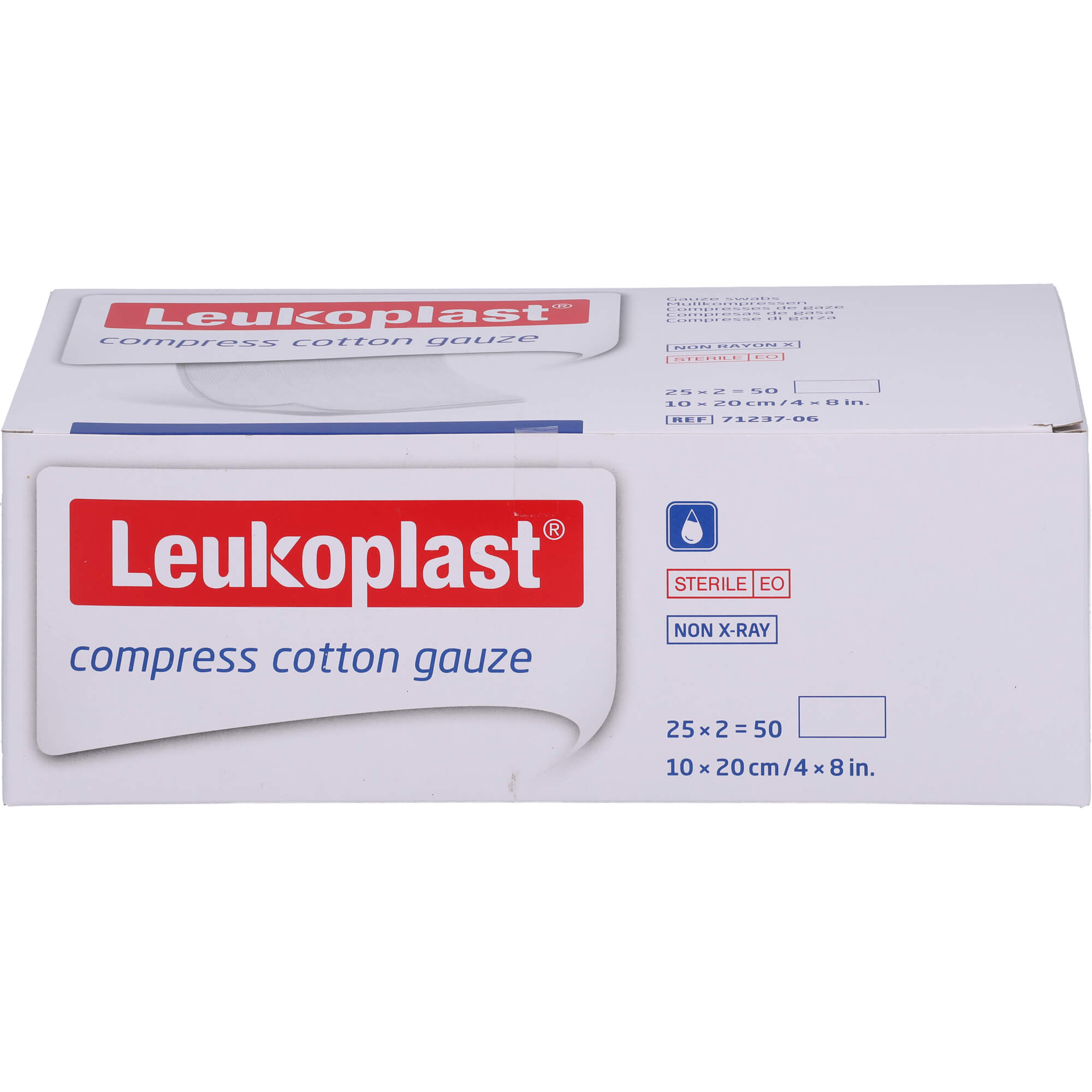 LEUKOPLAST compress Cotton Gauze 10x20cm steril 8f