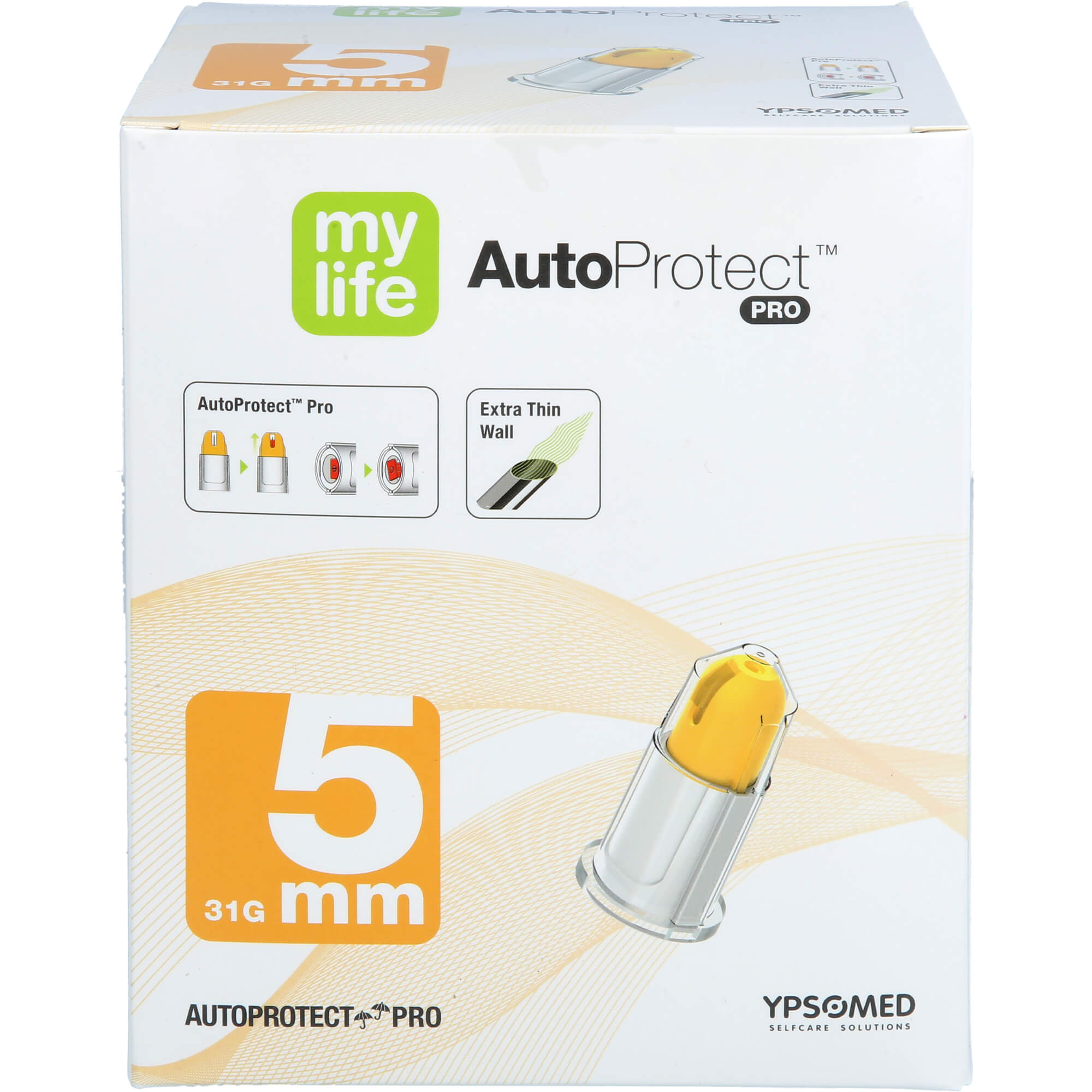 MYLIFE AutoProtect PRO Sich.-Pen-Nadeln 5 mm 31 G