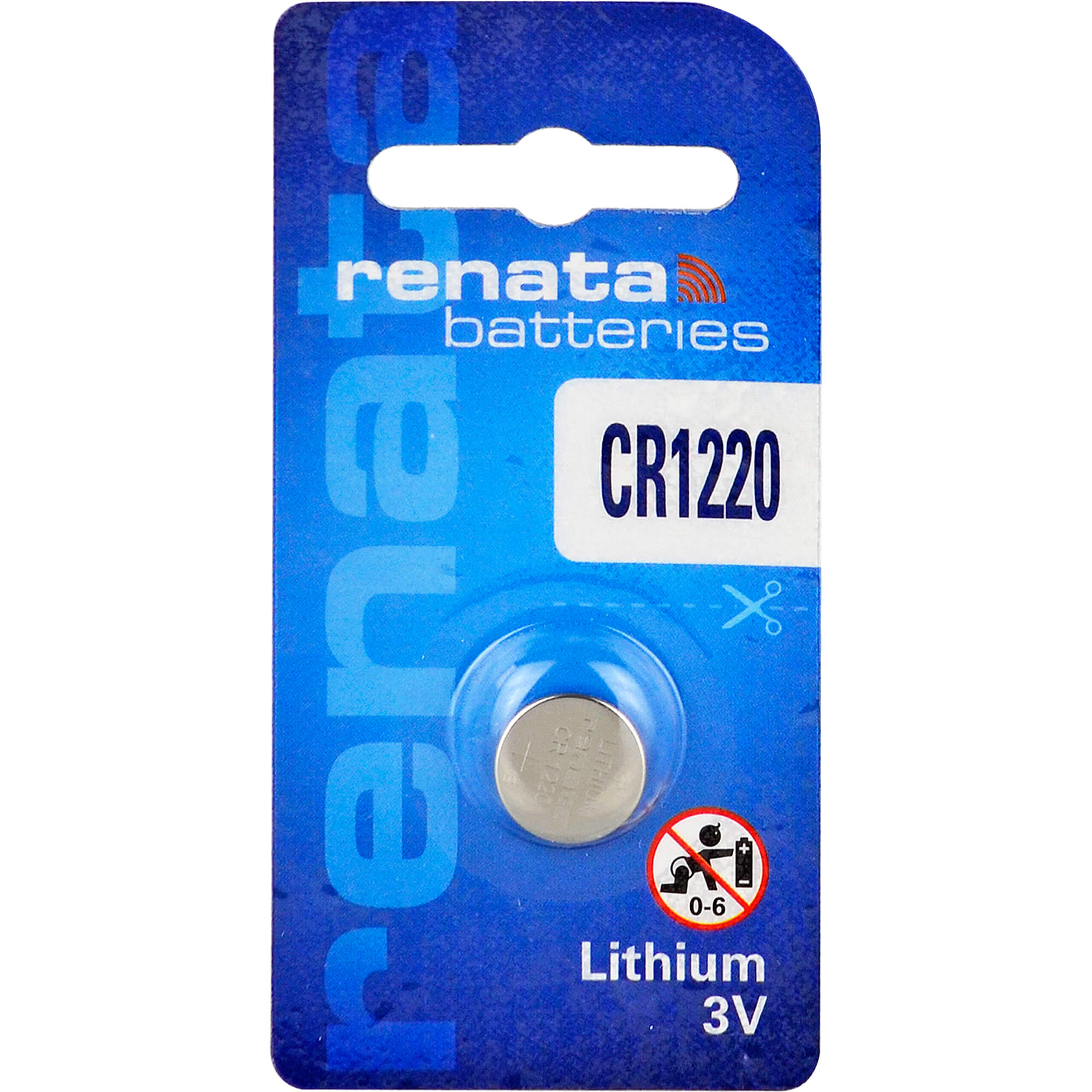 BATTERIEN Lithium 3V CR 1220