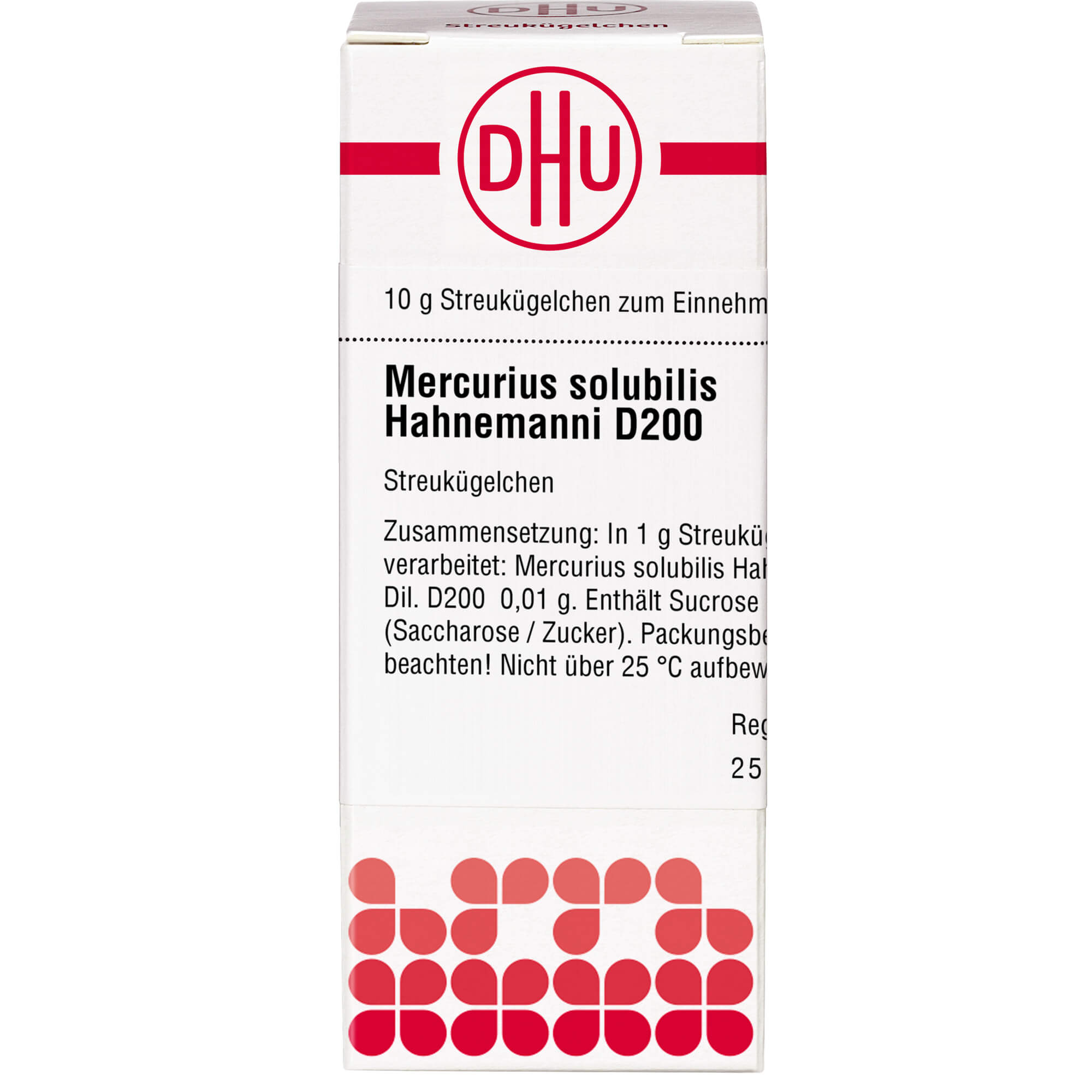 MERCURIUS SOLUBILIS Hahnemanni D 200 Globuli