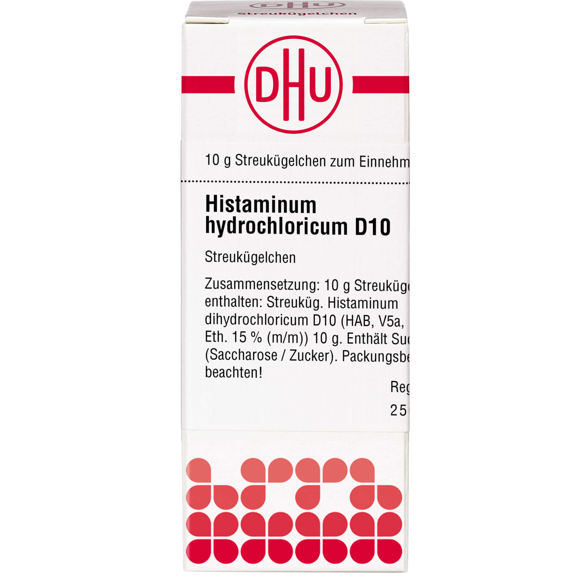 HISTAMINUM hydrochloricum D 10 Globuli