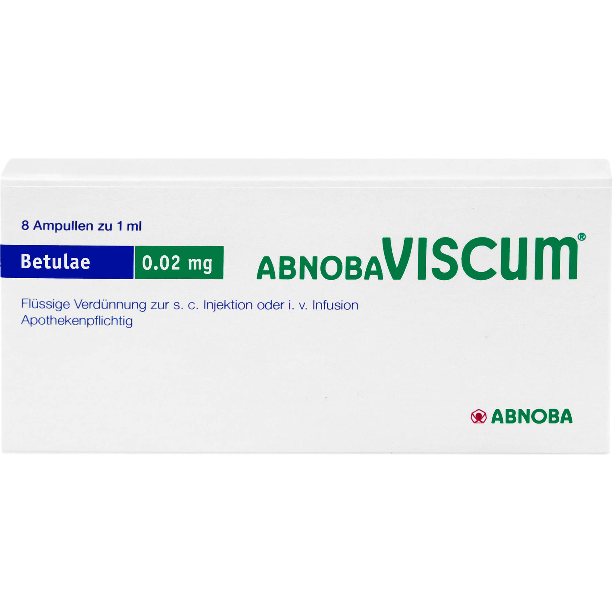 ABNOBAVISCUM Betulae 0,02 mg Ampullen