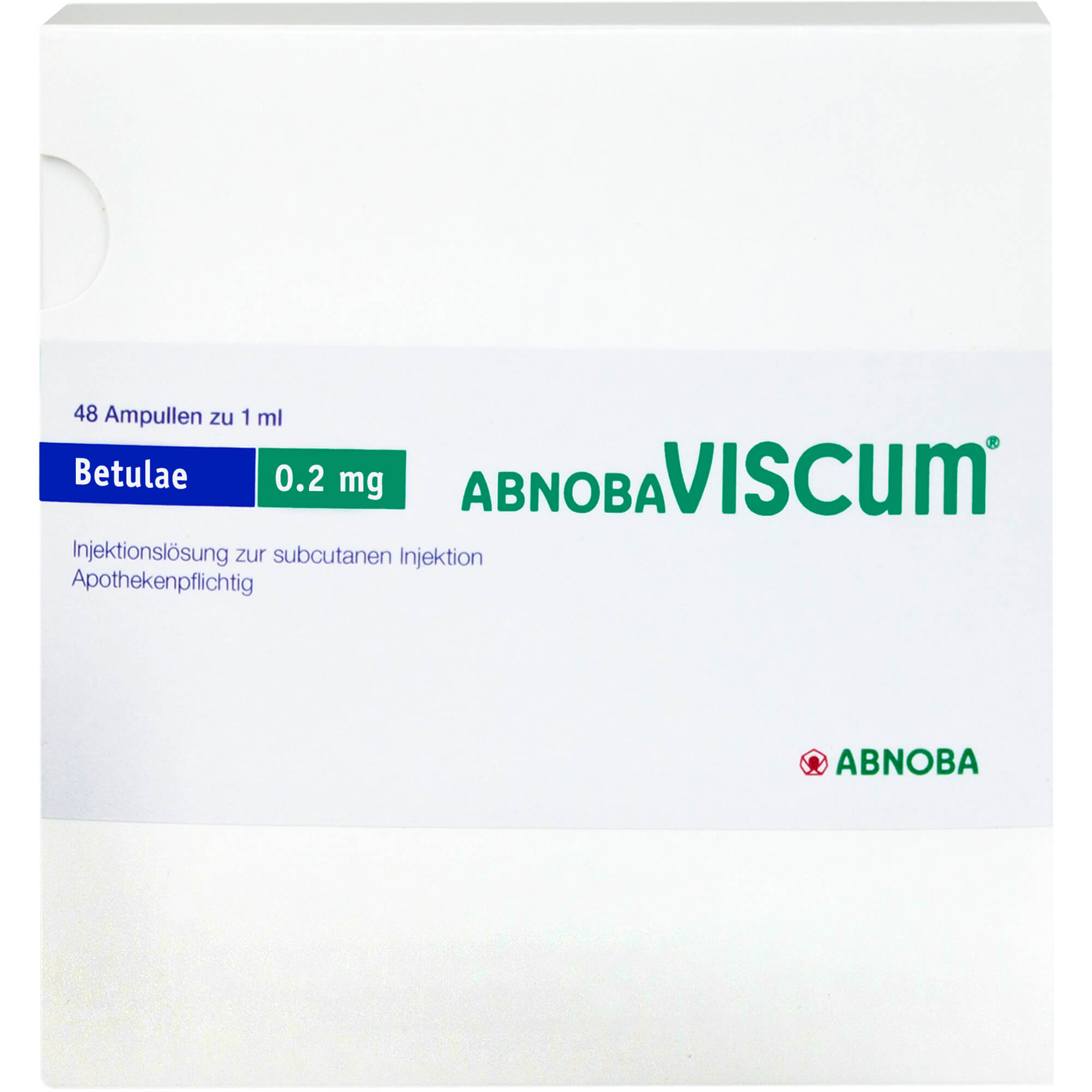 ABNOBAVISCUM Betulae 0,2 mg Ampullen