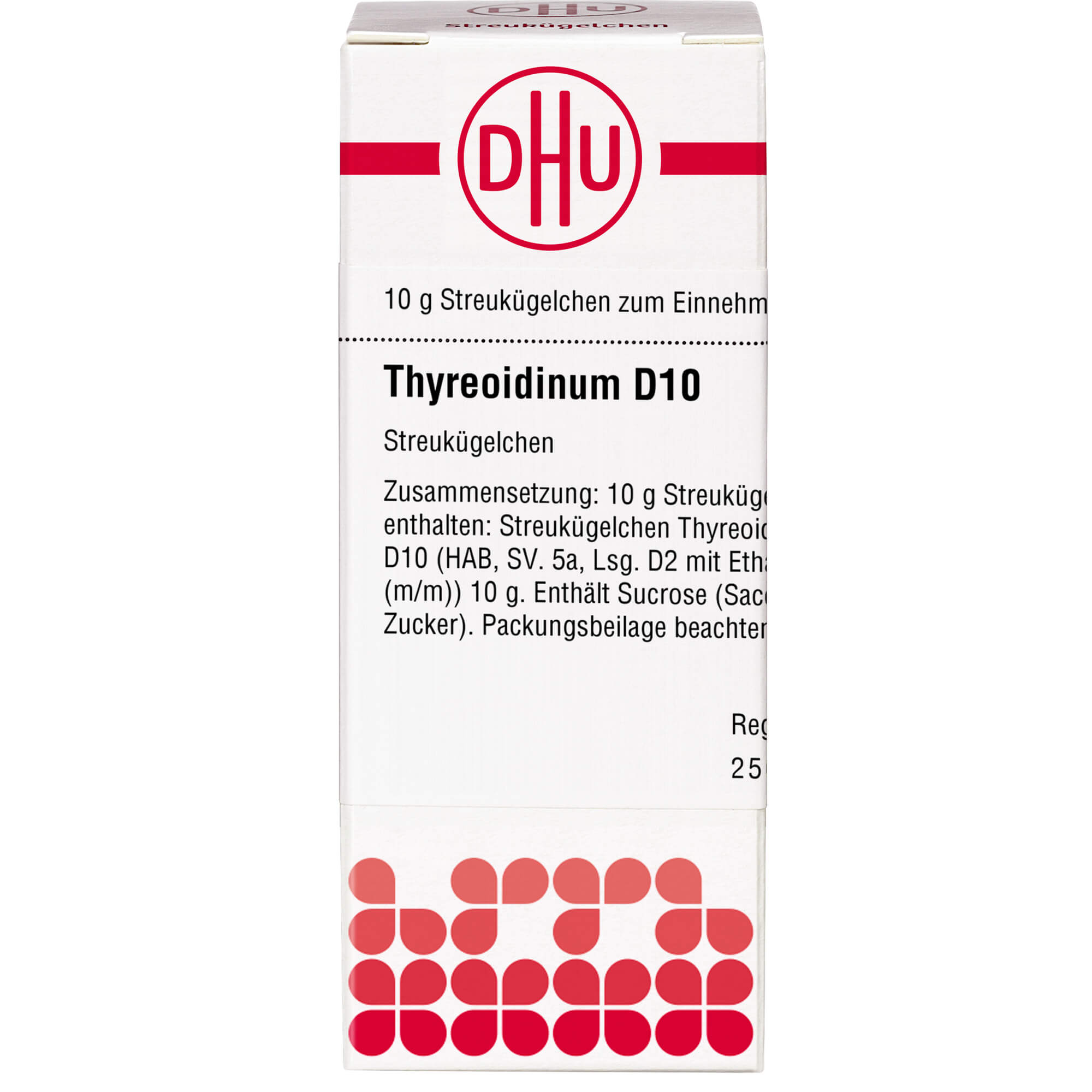 THYREOIDINUM D 10 Globuli