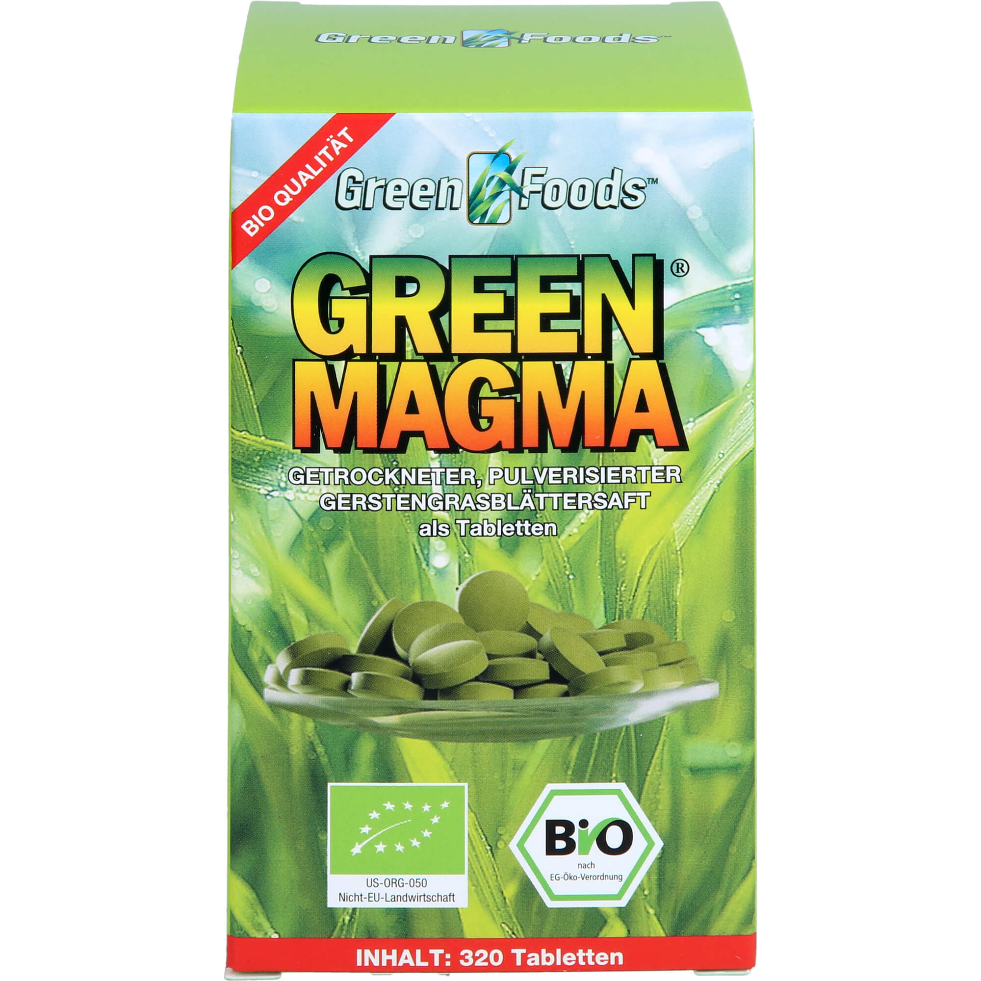 GREEN MAGMA Gerstengrasextrakt Tabletten