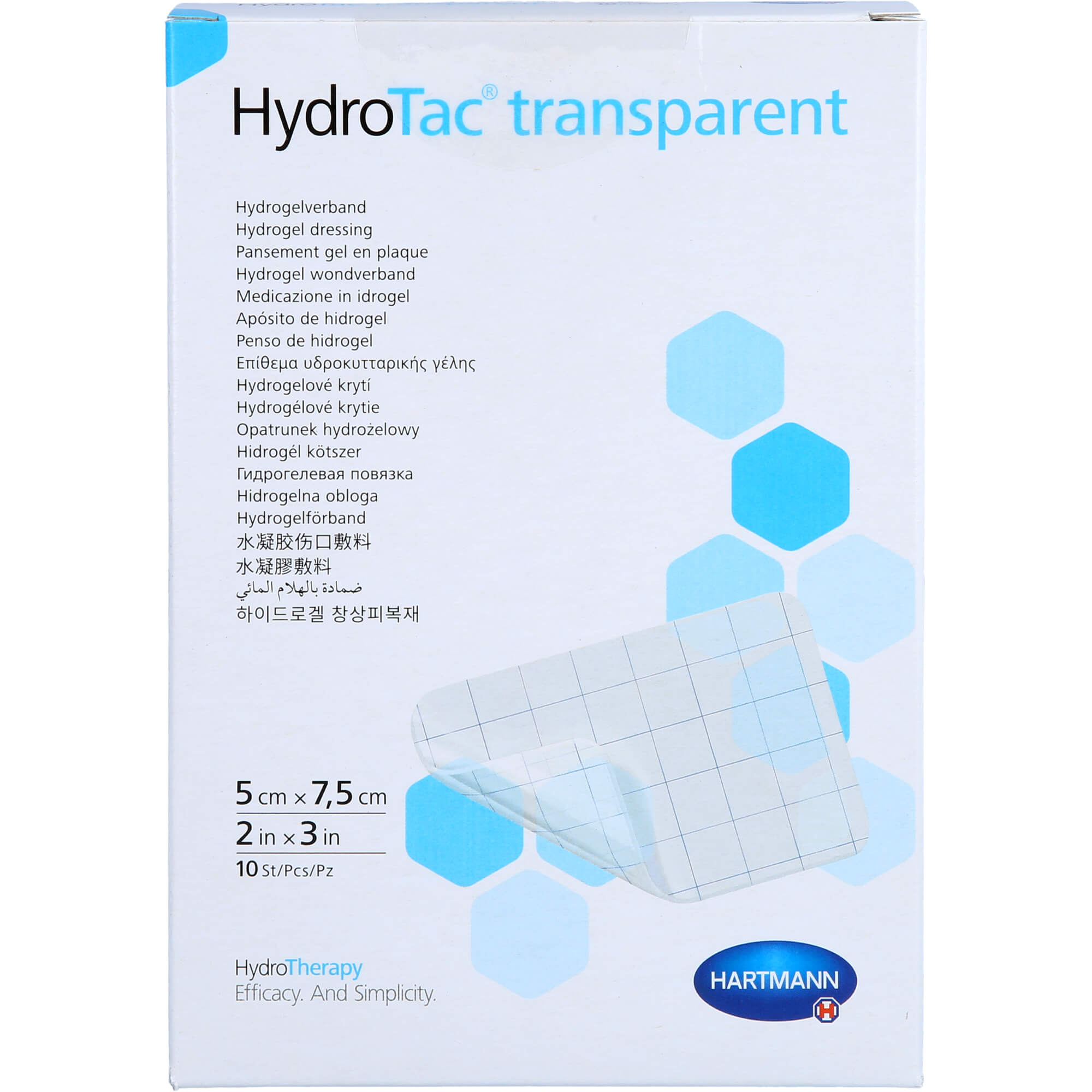 HYDROTAC transparent Hydrogelverb.5x7,5 cm