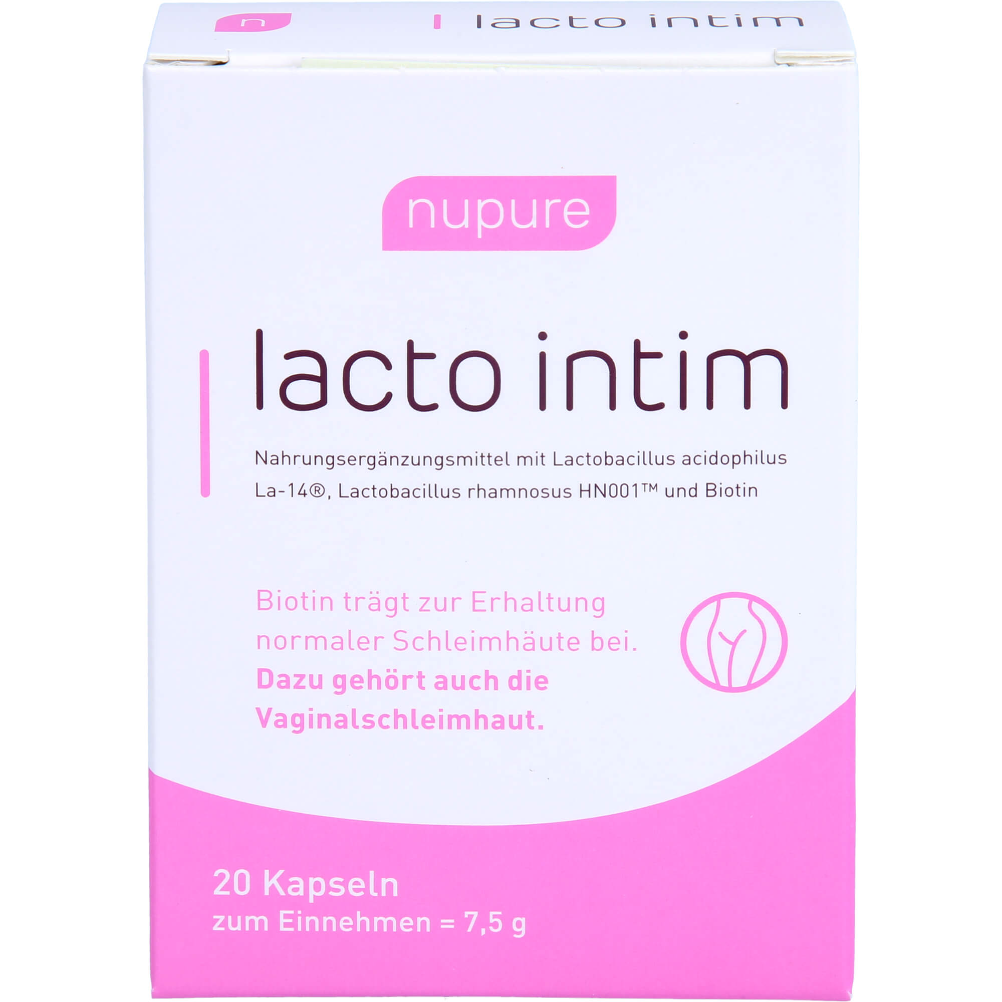 LACTO INTIM oral Probiotikum bei bakt.Vaginose