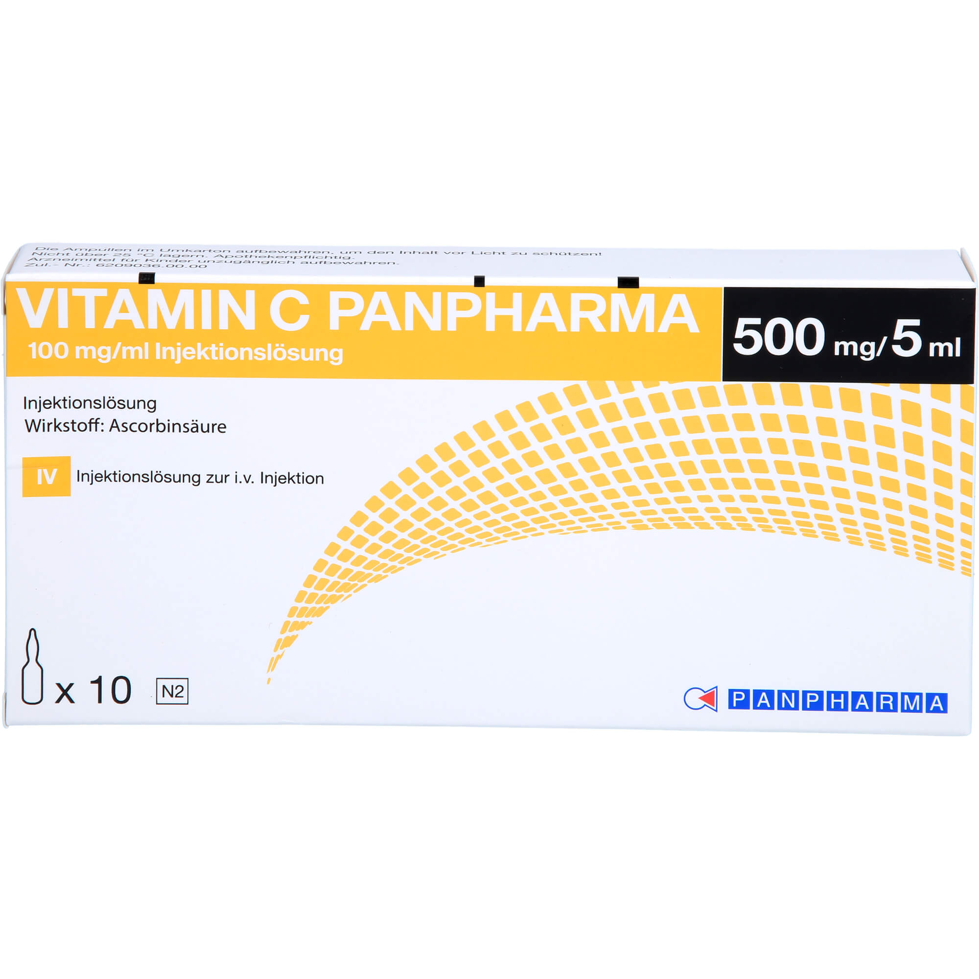 VITAMIN C PANPHARMA 100 mg/ml Injektionslösung