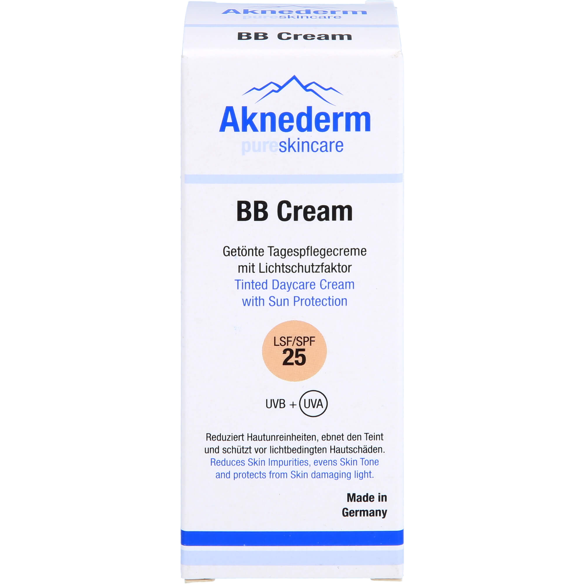 AKNEDERM BB Cream getönt LSF 25