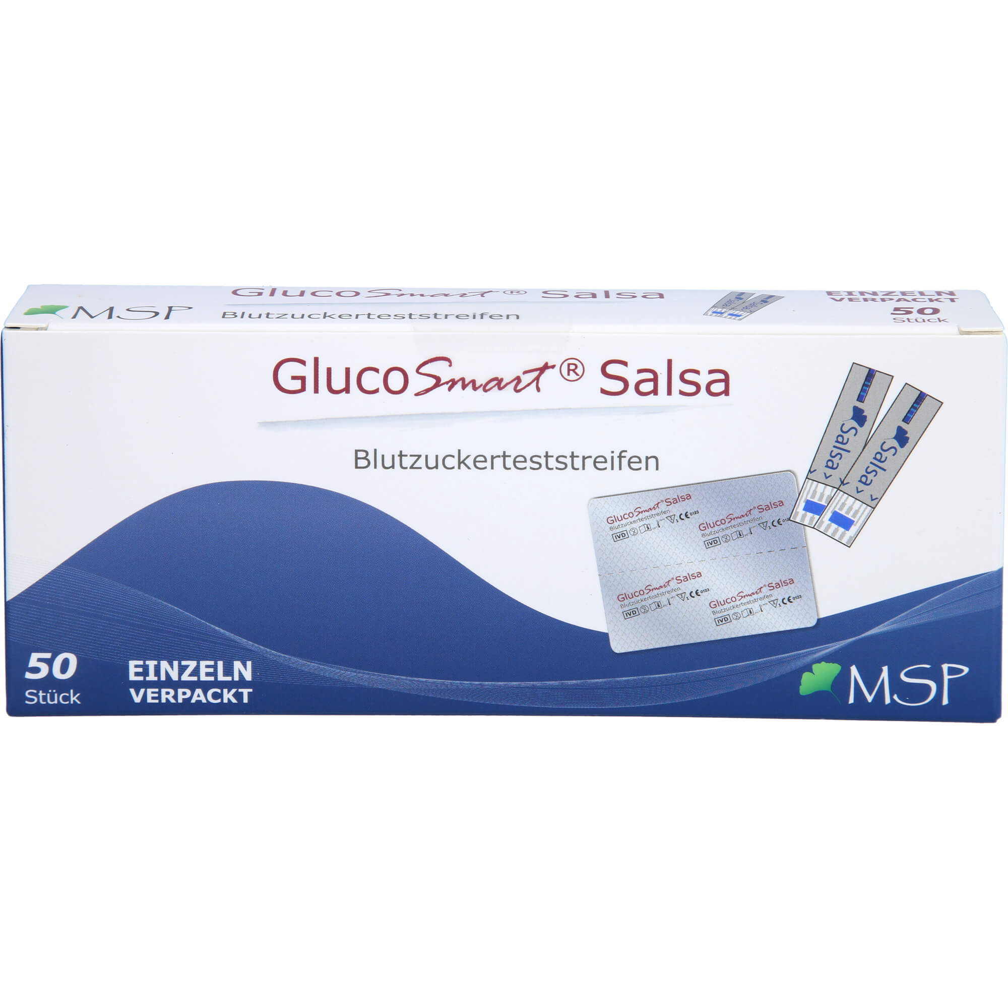GLUCOSMART Salsa Blutzuckerteststreifen einzeln