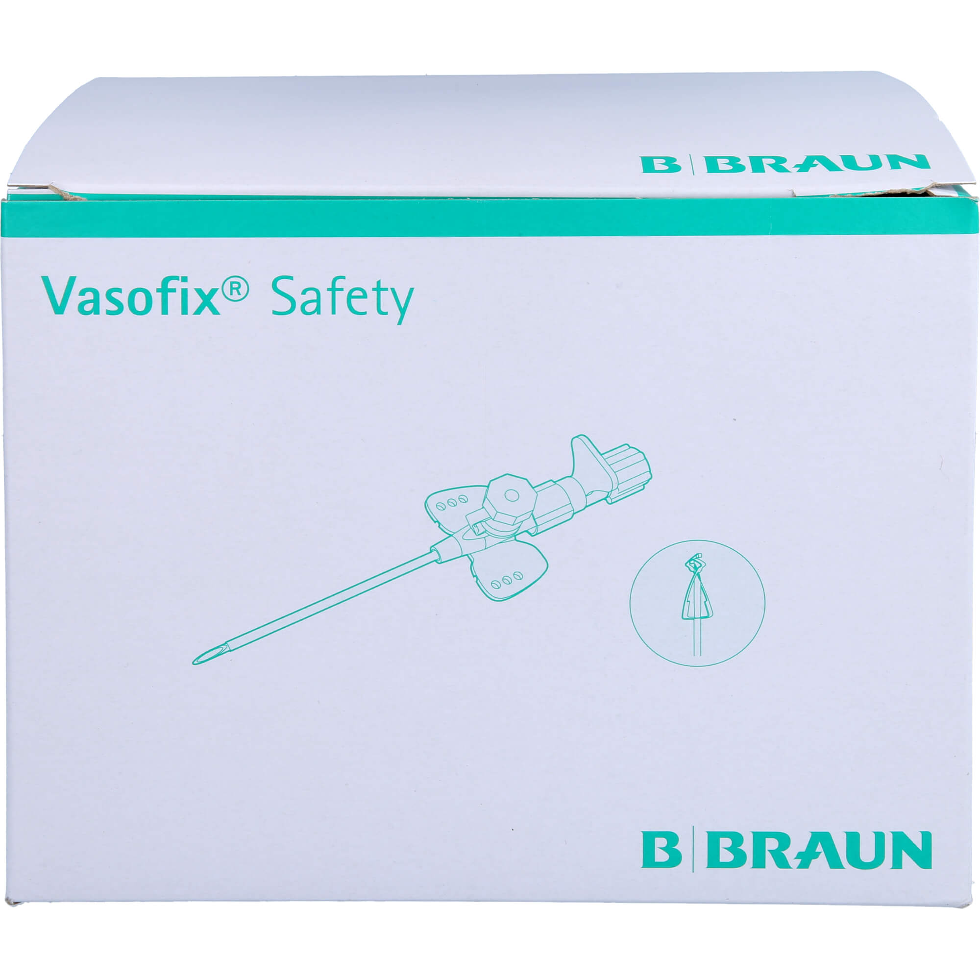 VASOFIX Safety Kanüle 20 G 1,1x33 mm rosa