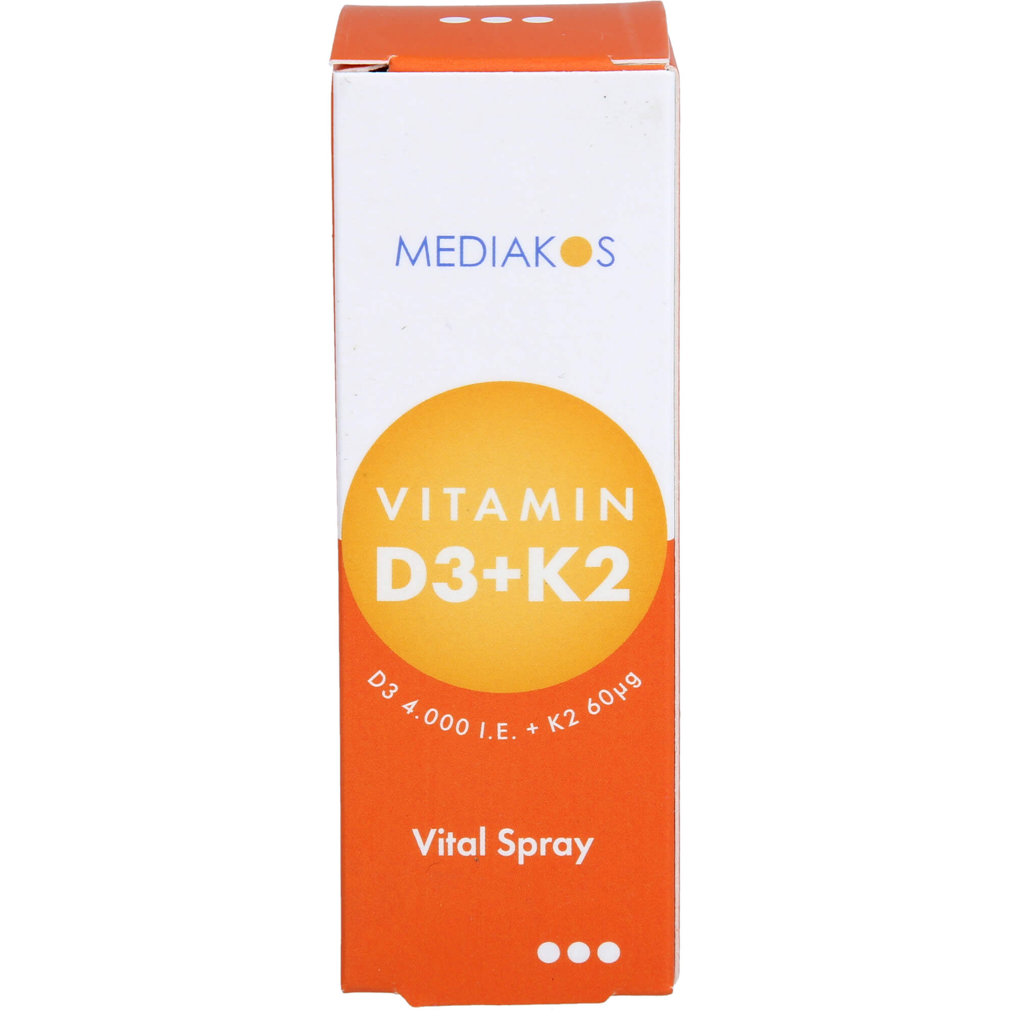 VITAMIN D3+K2 4000 I.E. 60 µg Mediakos Vital Spray