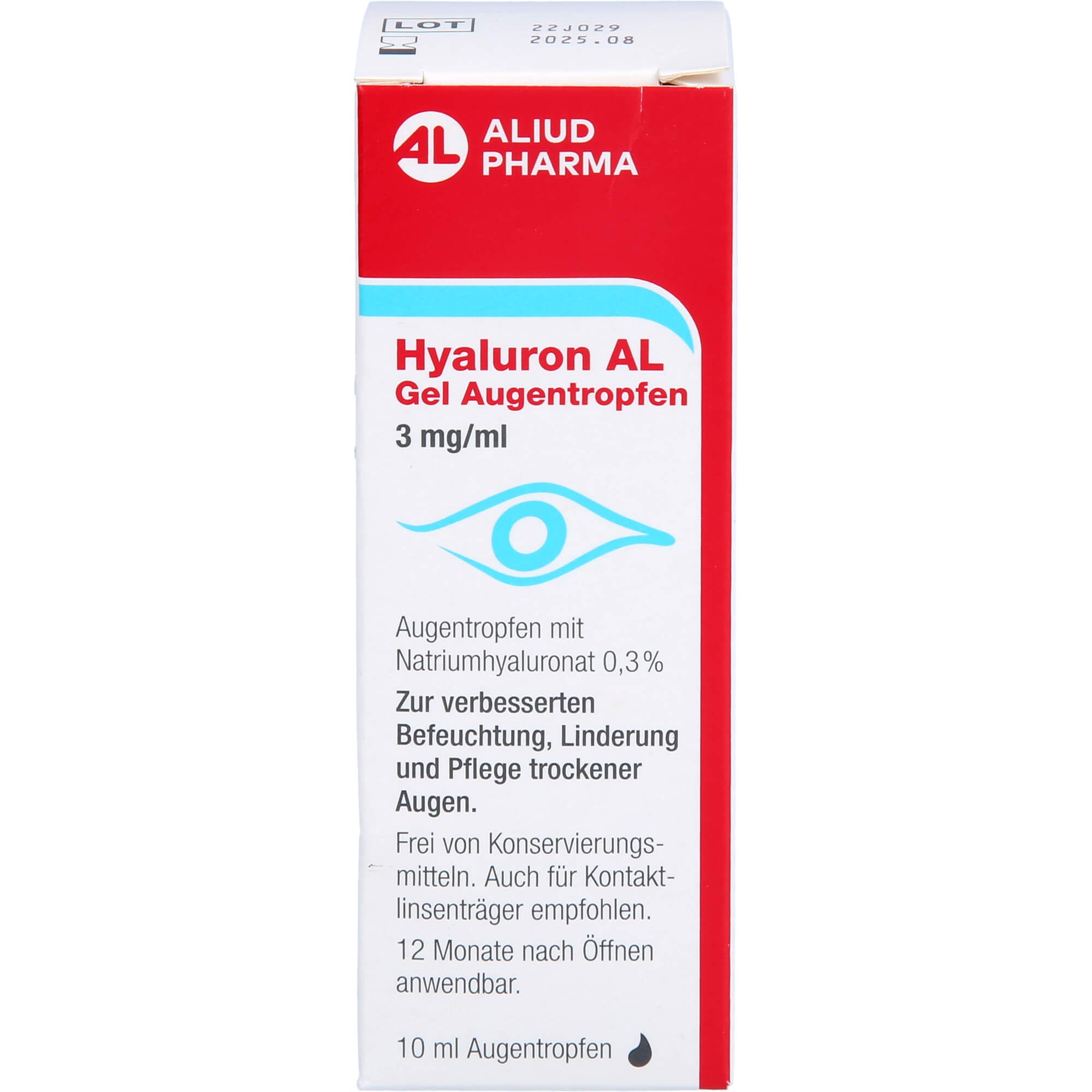 HYALURON AL Gel Augentropfen 3 mg/ml