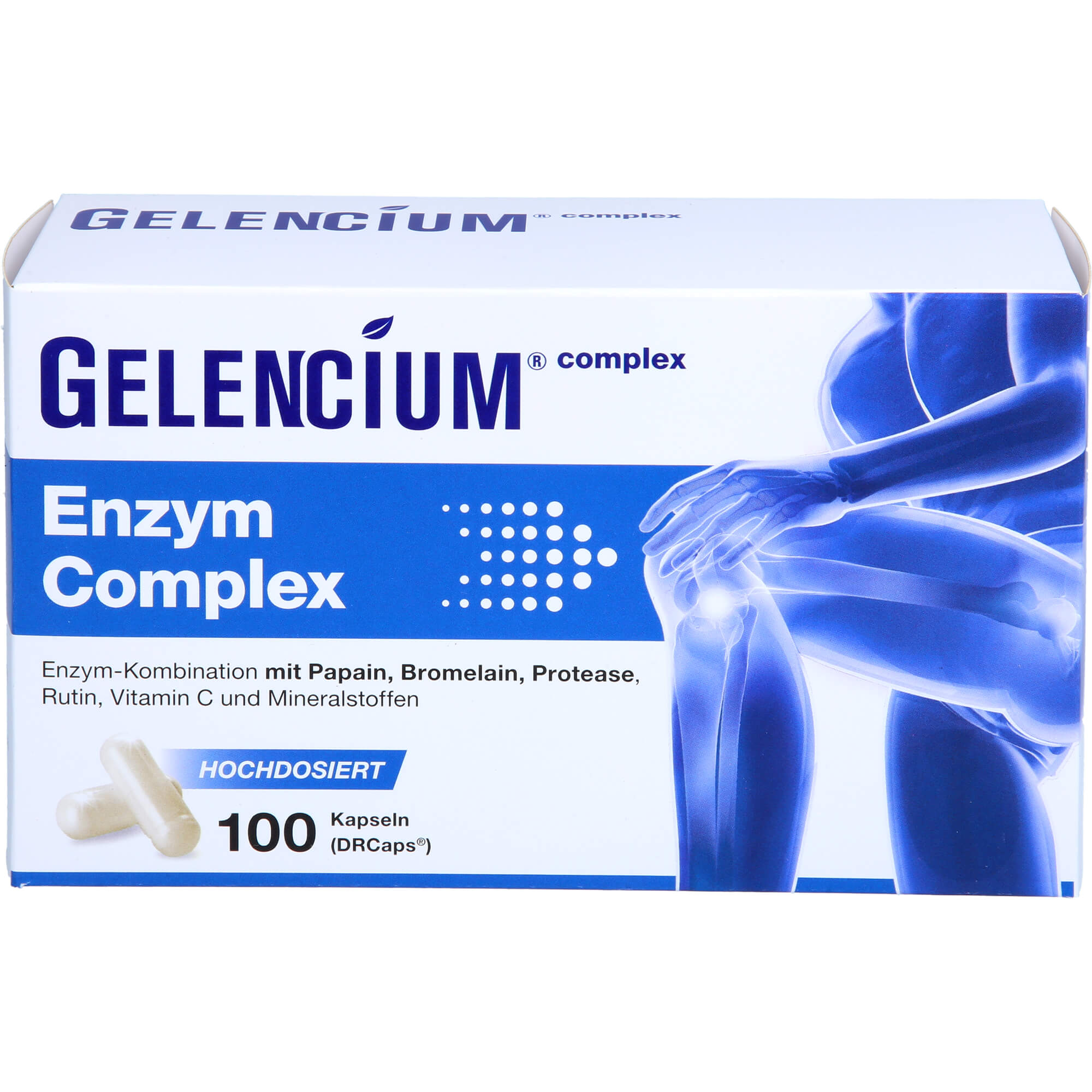 GELENCIUM Enzym Complex hochdos.m.Bromelain Kaps.