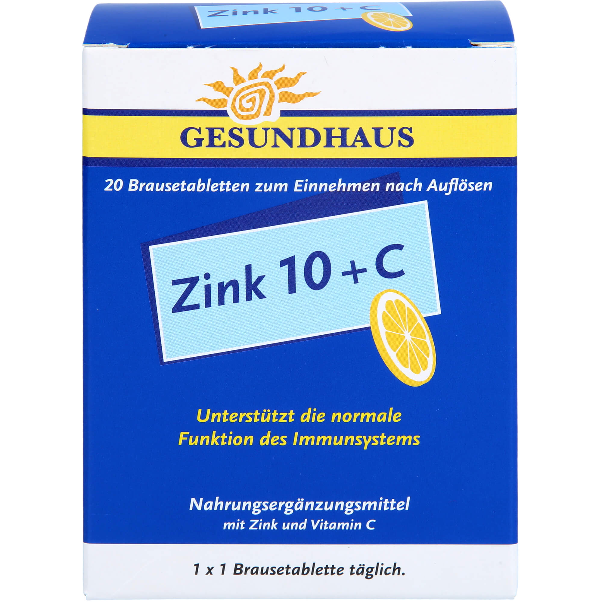 ZINK 10+C Brausetabletten