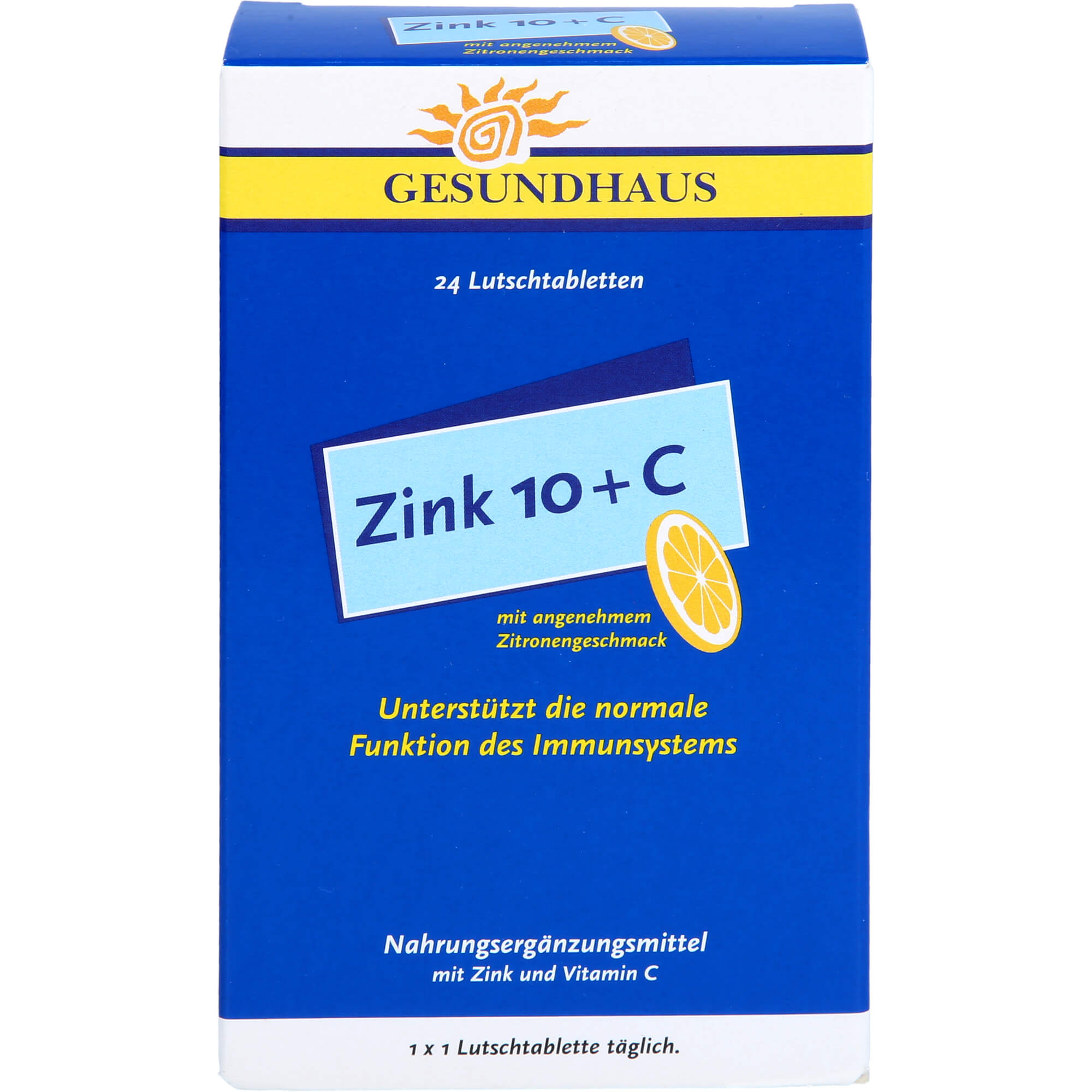 ZINK 10+C Lutschtabletten