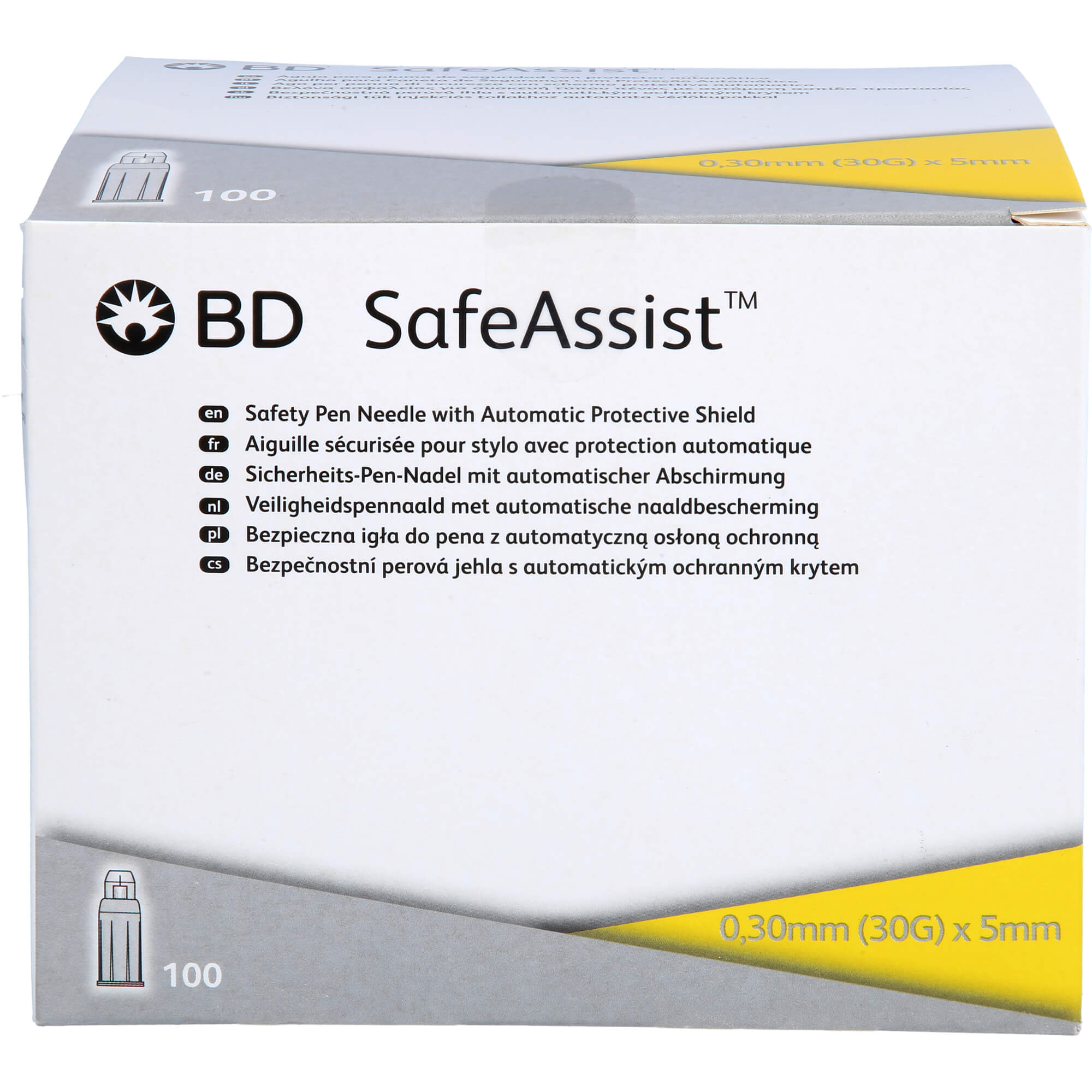 BD SAFEASSIST Sicherheits-Pen-Nadel 30 Gx 5 mm