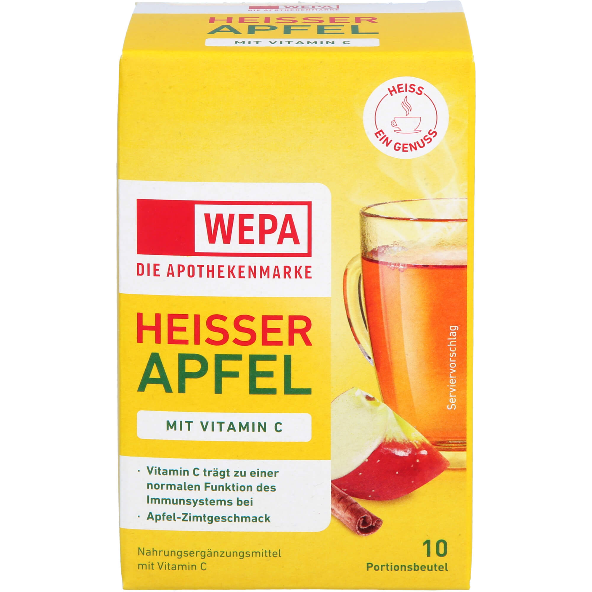 WEPA heißer Apfel+Vitamin C Pulver