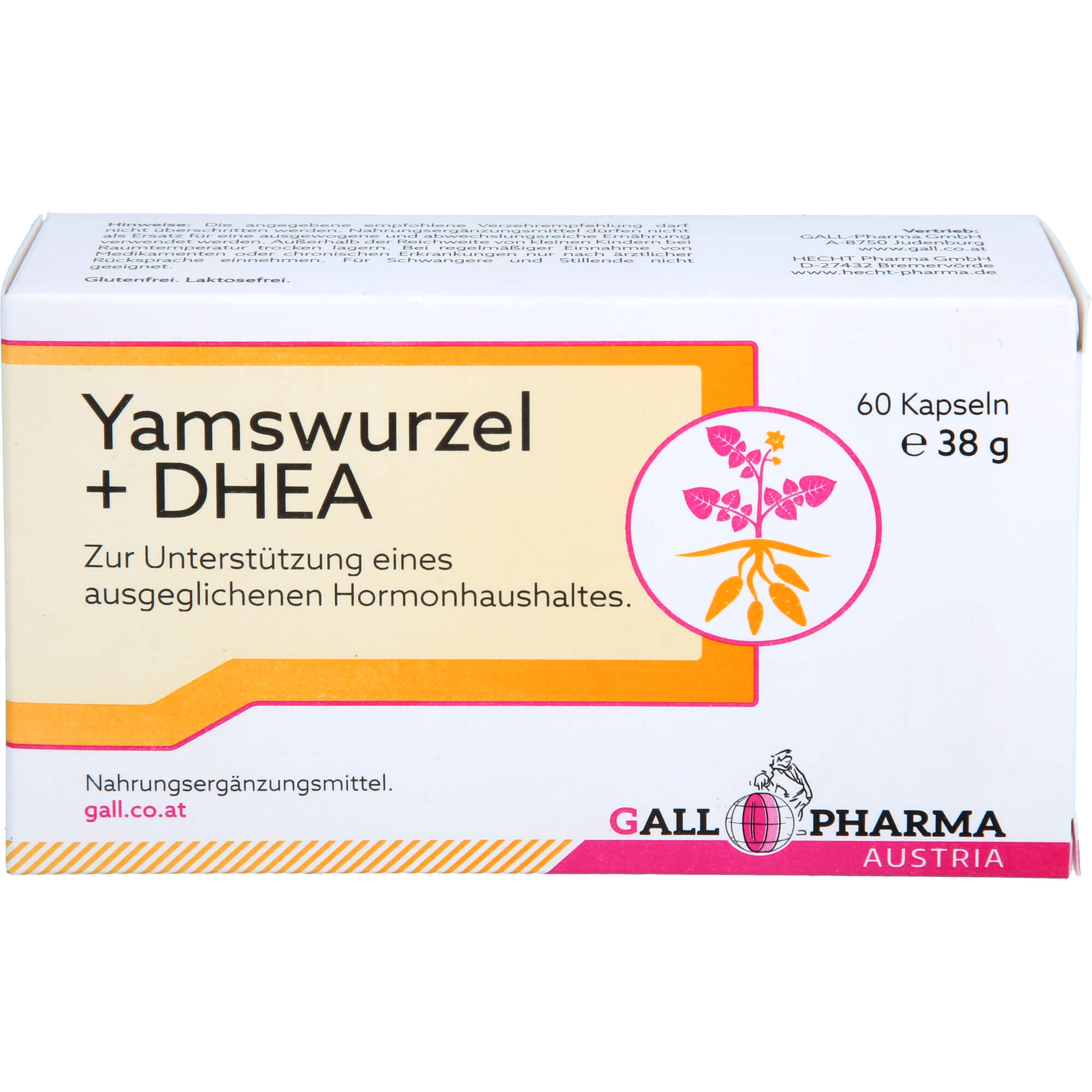 YAMSWURZEL+DHEA 25 mg Kapseln