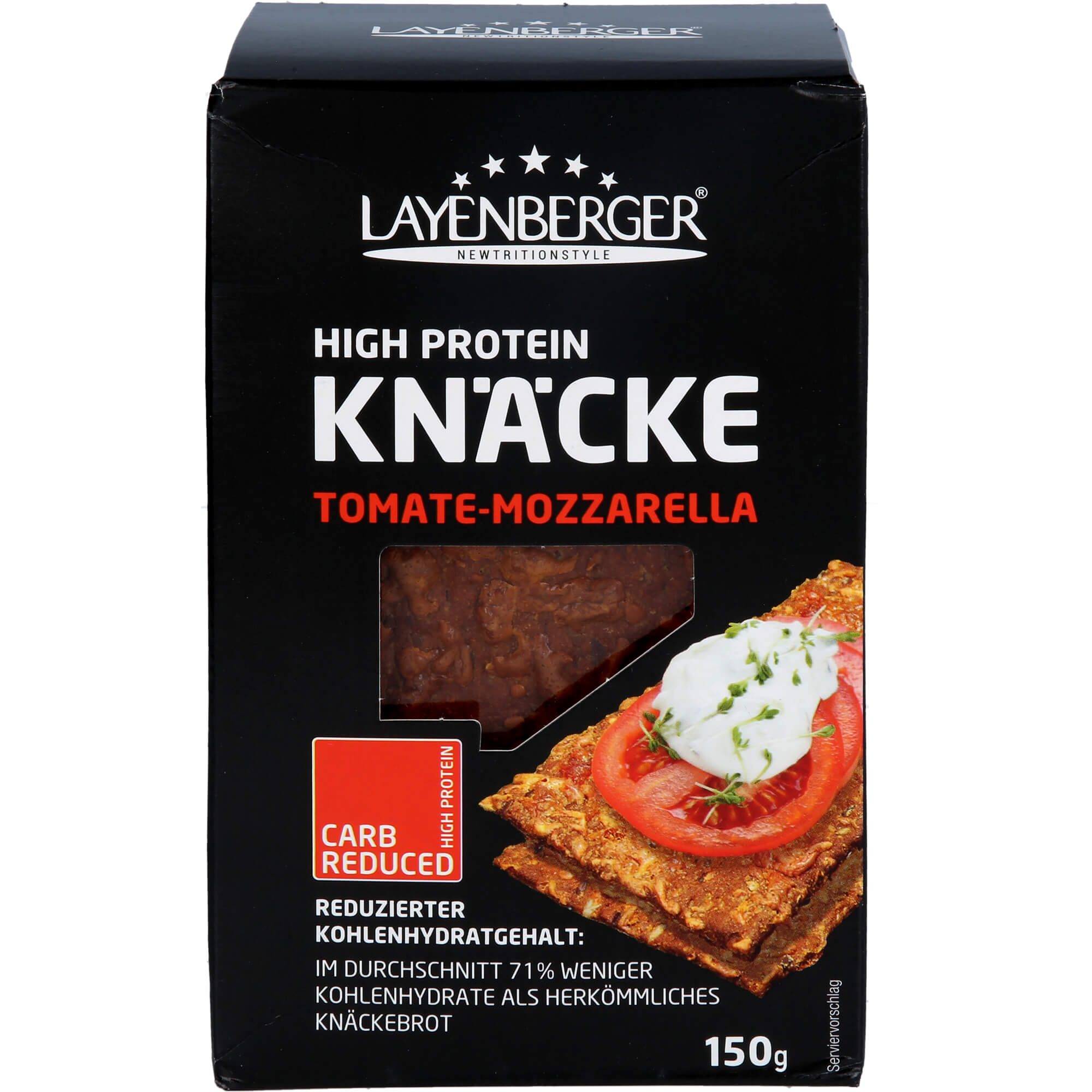 LOWCARB.ONE High Protein Knäcke Tomate-Mozzarella