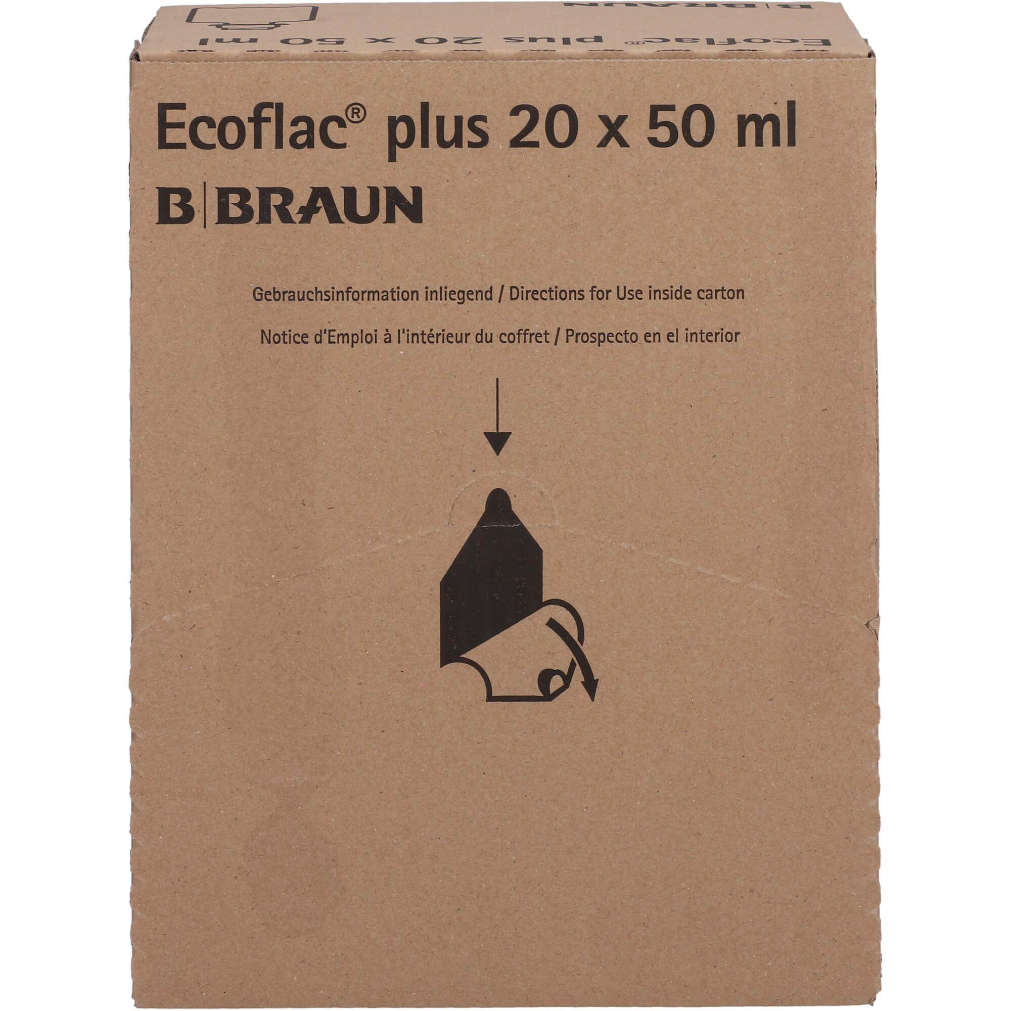 ISOTONE Kochsalz-Lösung 0,9% Braun Ecof.P. halbgefüllt !!