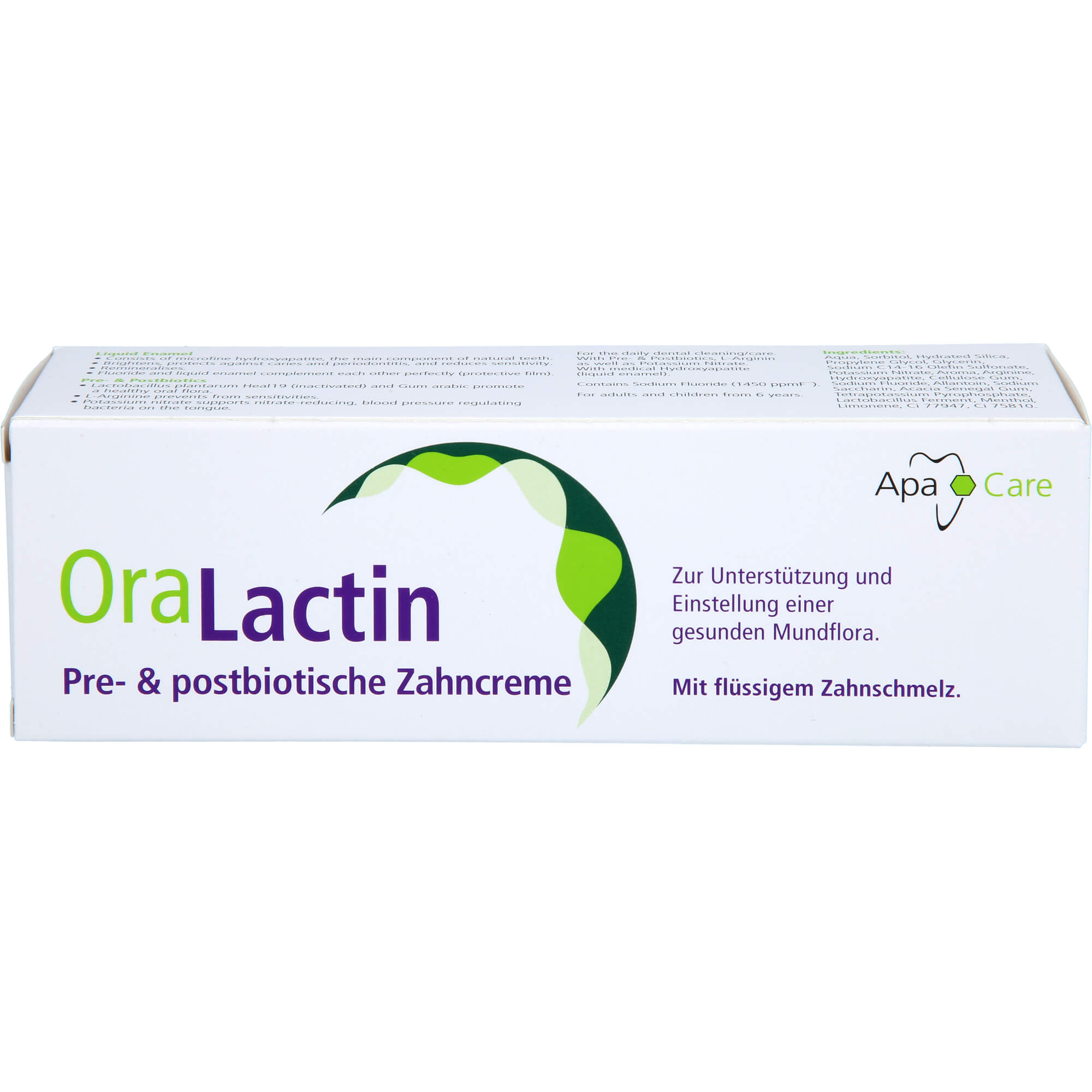 ORALACTIN pre- & postbiotische Zahncreme
