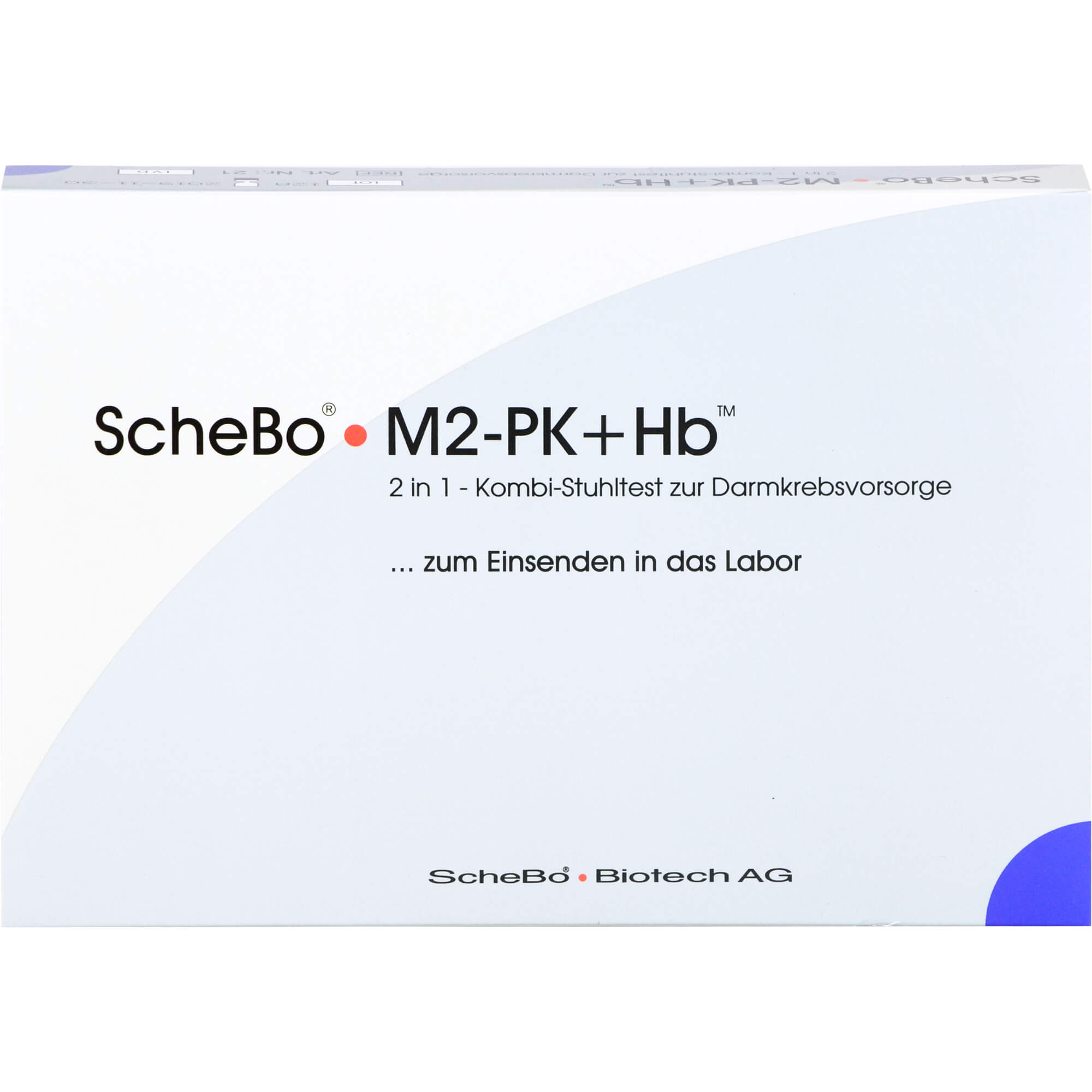 SCHEBO M2-PK+Hb 2in1 Kombi-Darmkrebsvorsorge Test