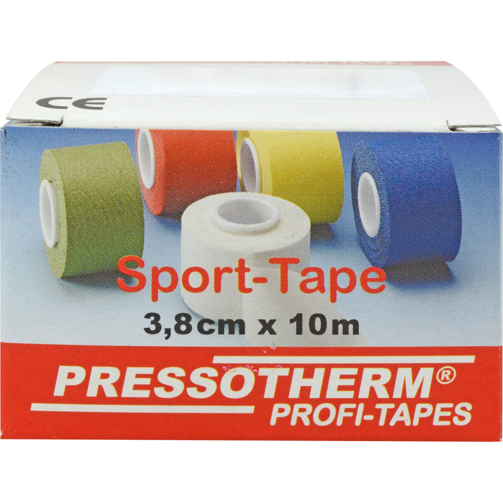 PRESSOTHERM Sport-Tape 3,8 cmx10 m gelb