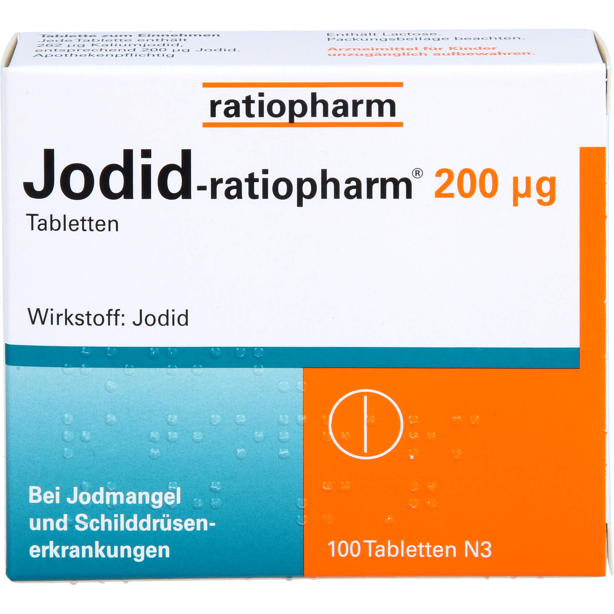 JODID-ratiopharm 200 µg Tabletten