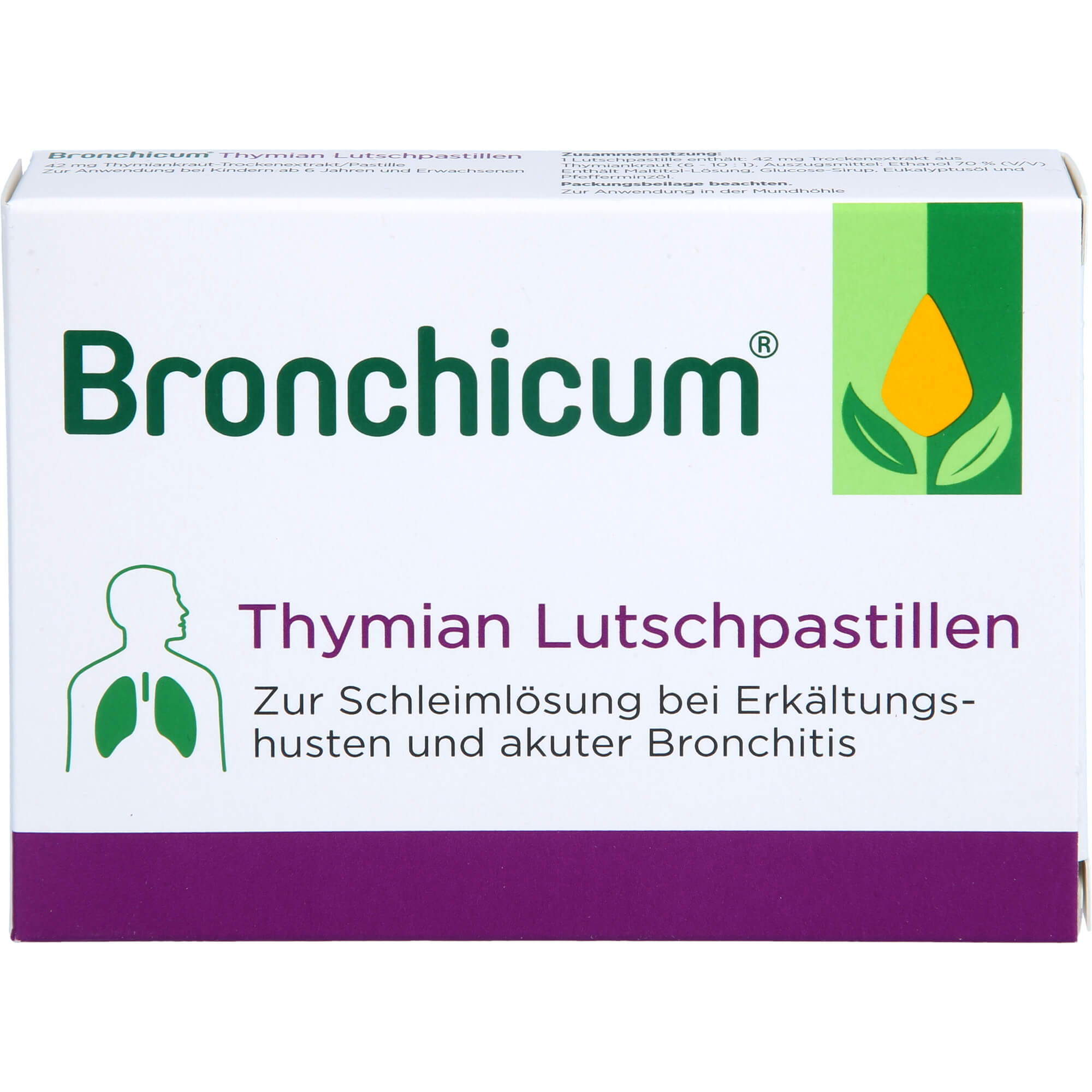 BRONCHICUM-Thymian-Lutschpastillen