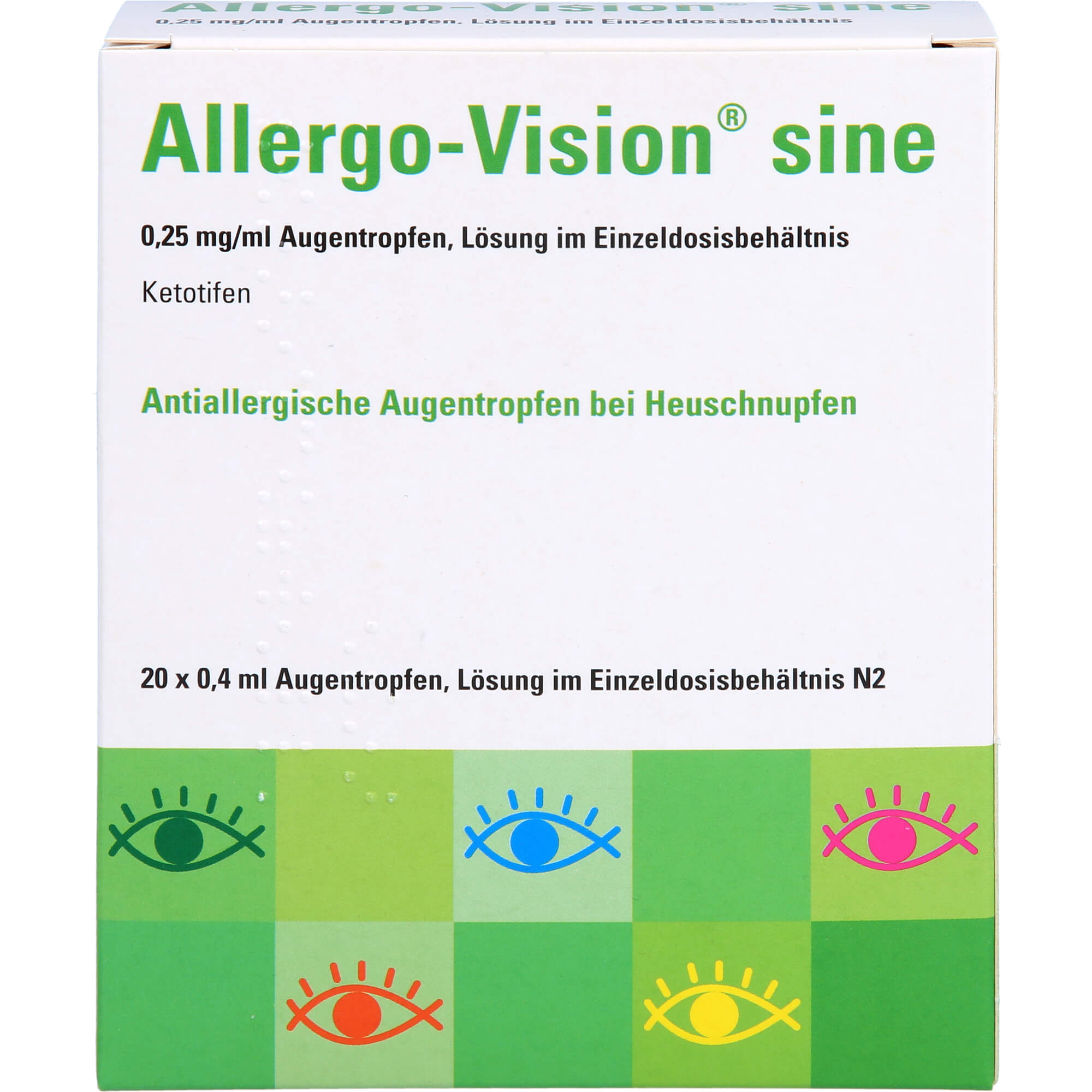 ALLERGO-VISION sine 0,25 mg/ml AT in Einzeldosen