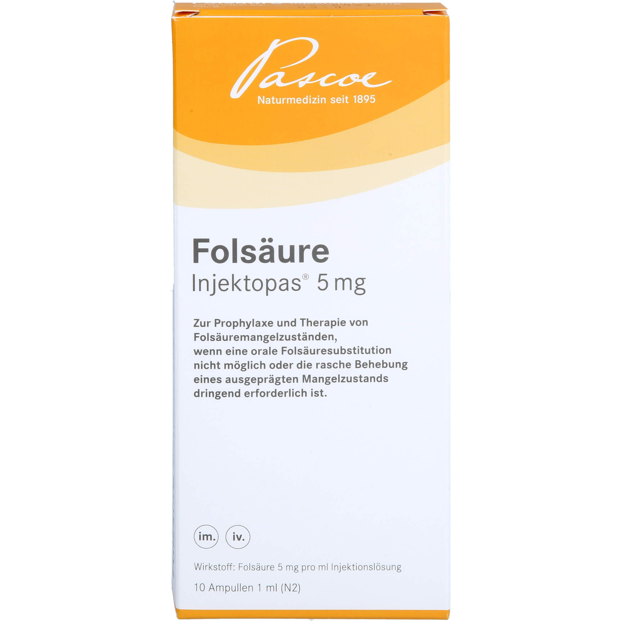 FOLSAeURE-INJEKTOPAS-5-mg-Injektionsloesung
