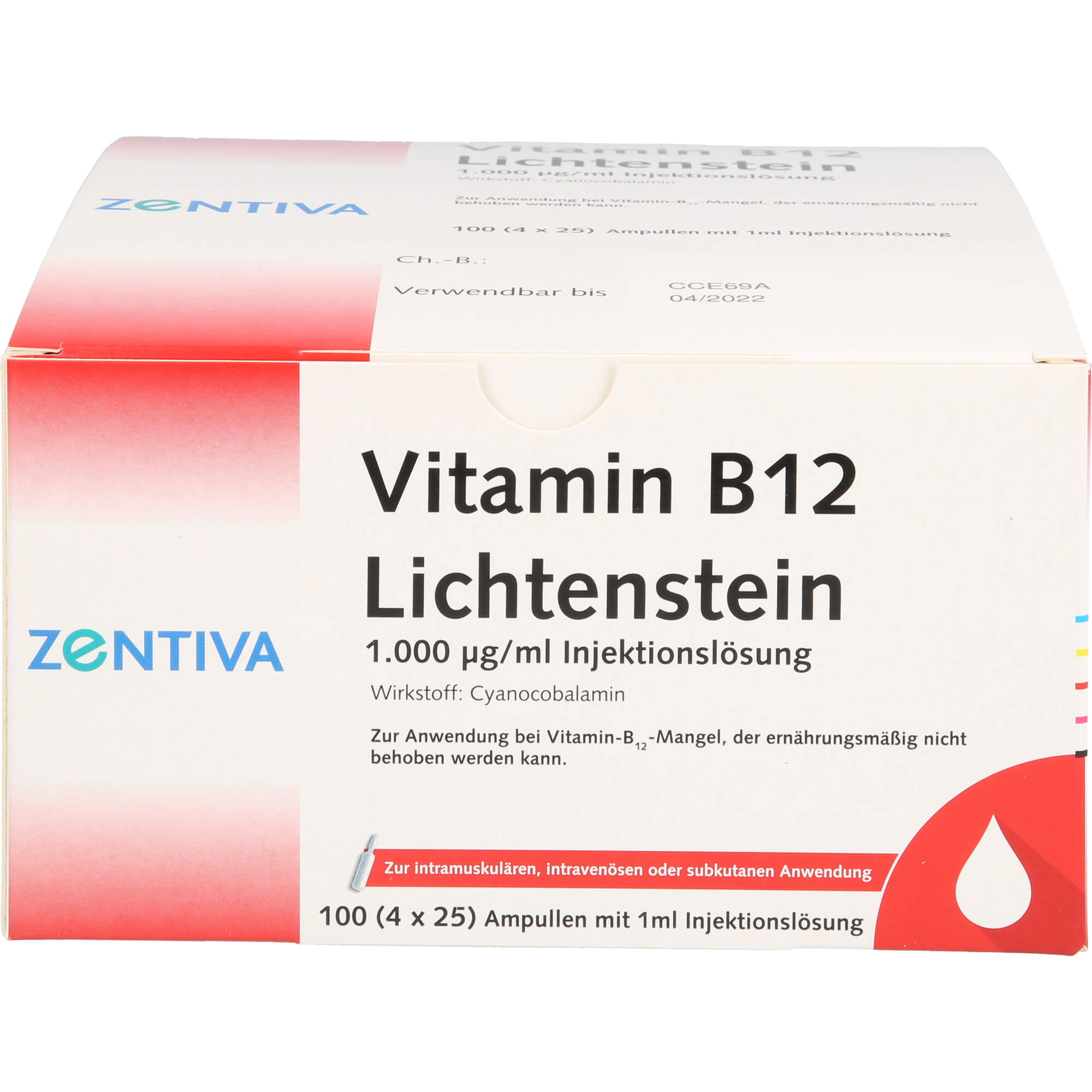 VITAMIN B12 1.000 µg Lichtenstein Ampullen
