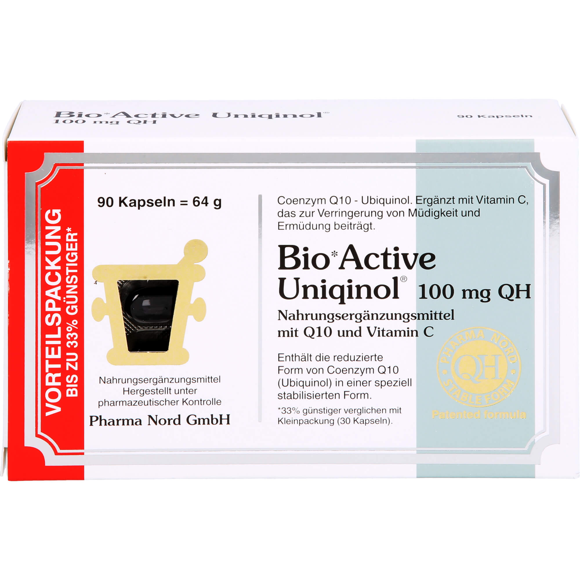 BIO ACTIVE Uniqinol 100 mg QH Pharma Nord Kapseln