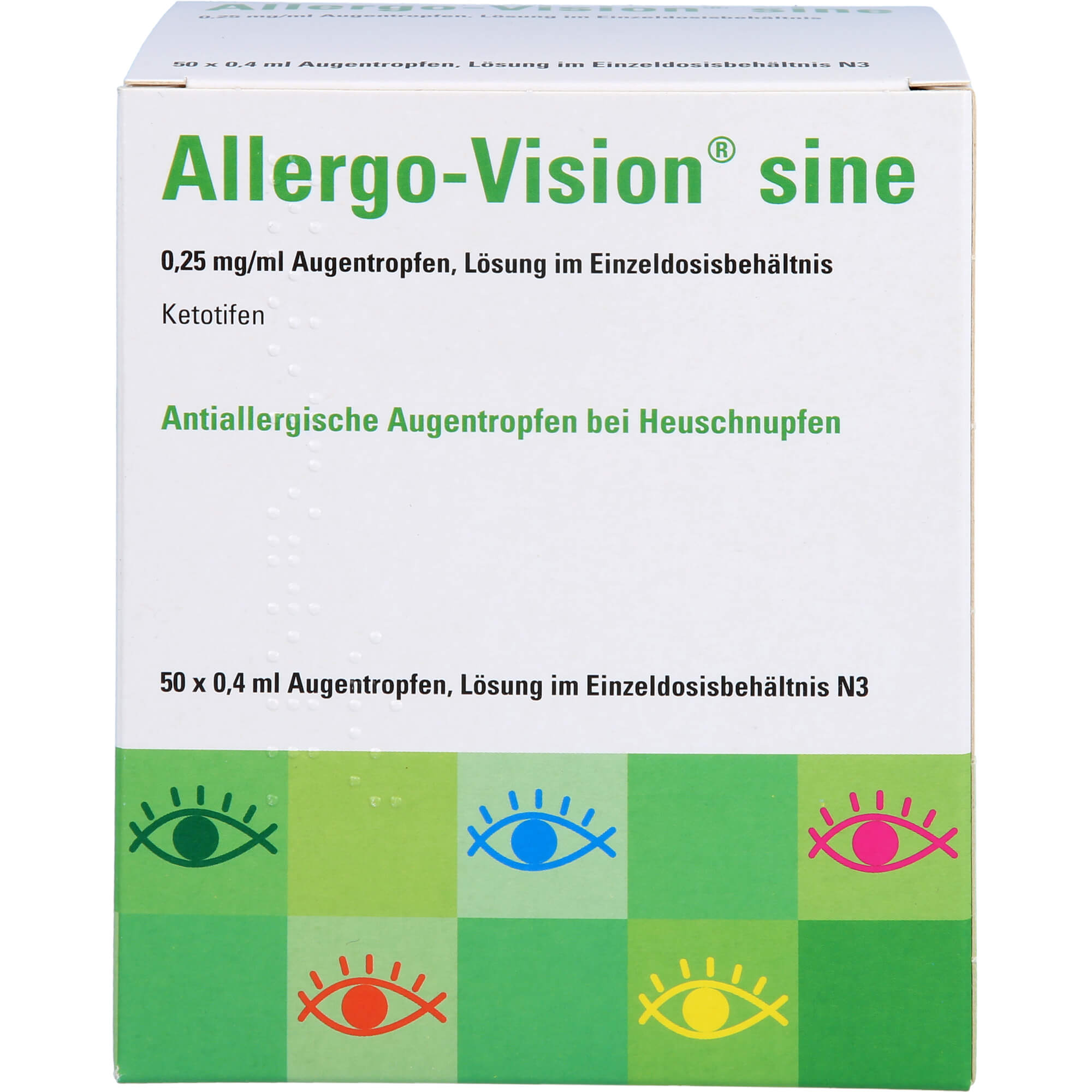 ALLERGO-VISION sine 0,25 mg/ml AT in Einzeldosen