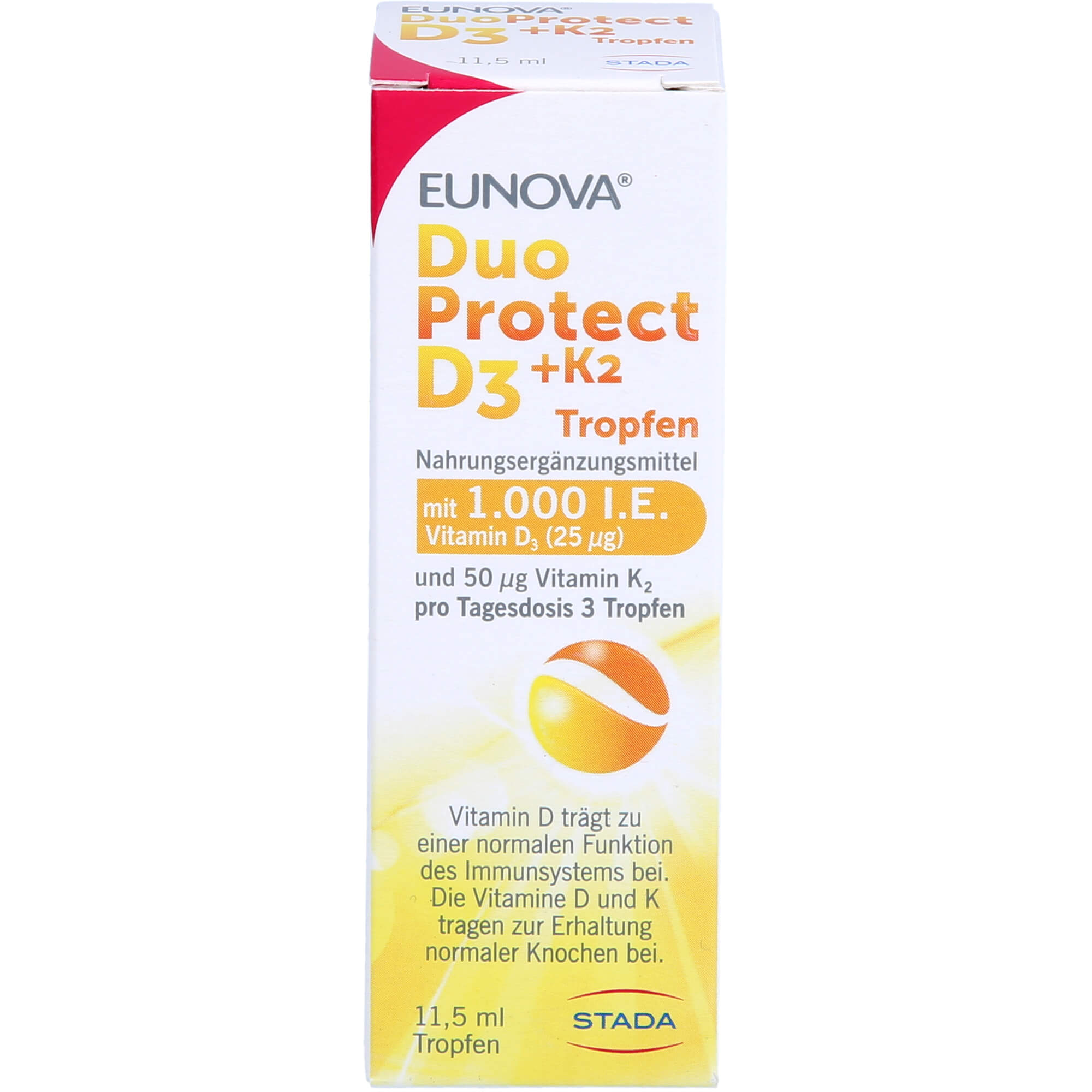 EUNOVA DuoProtect D3+K2 1000 I.E./50 µg Tropfen