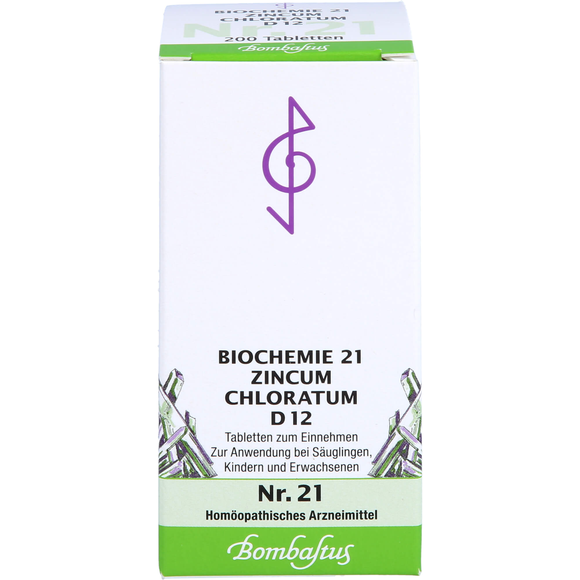 BIOCHEMIE 21 Zincum chloratum D 12 Tabletten