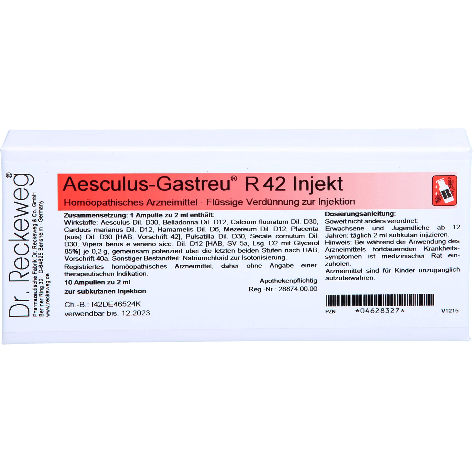 AESCULUS-GASTREU R42 Injekt Ampullen
