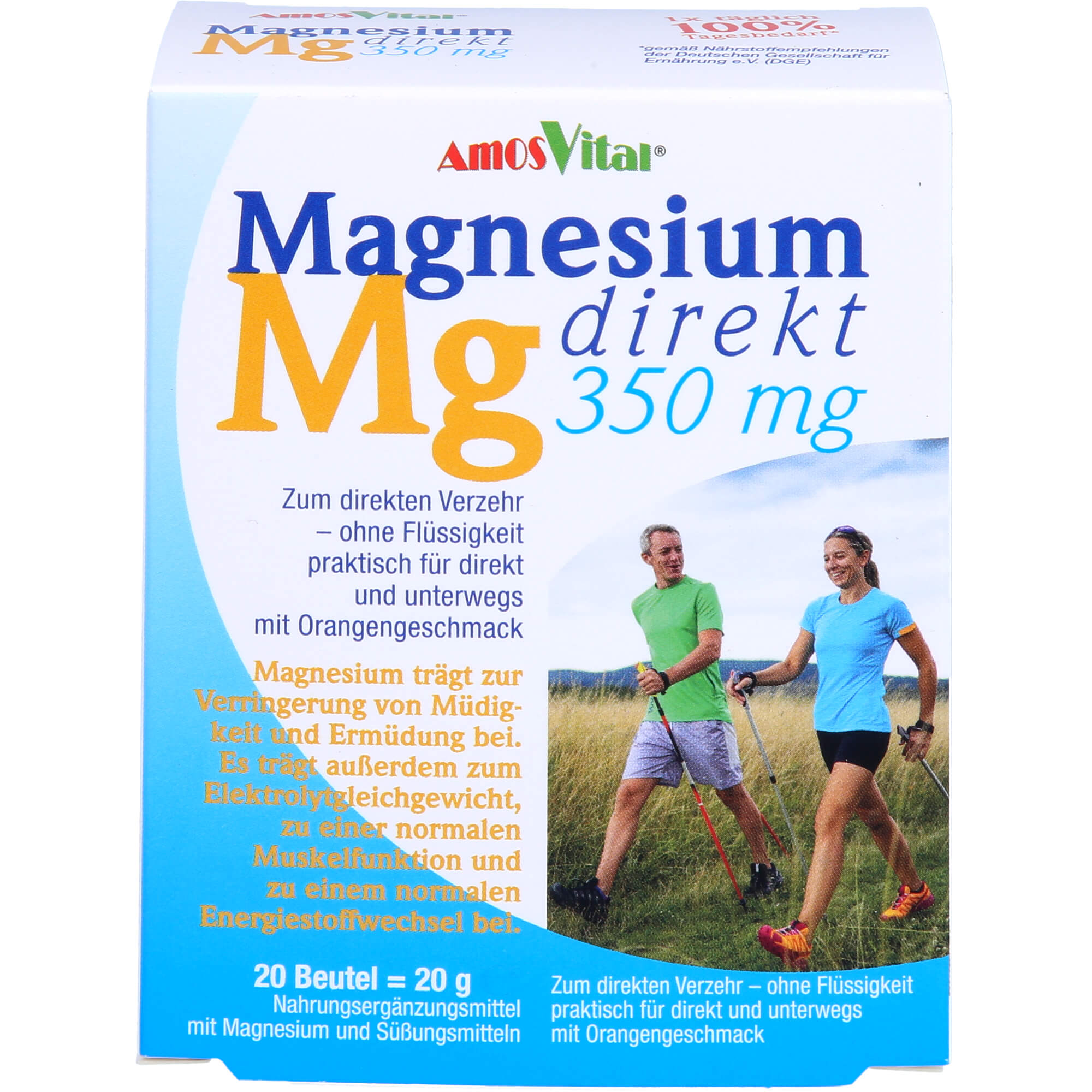 MAGNESIUM DIREKT 350 mg Beutel