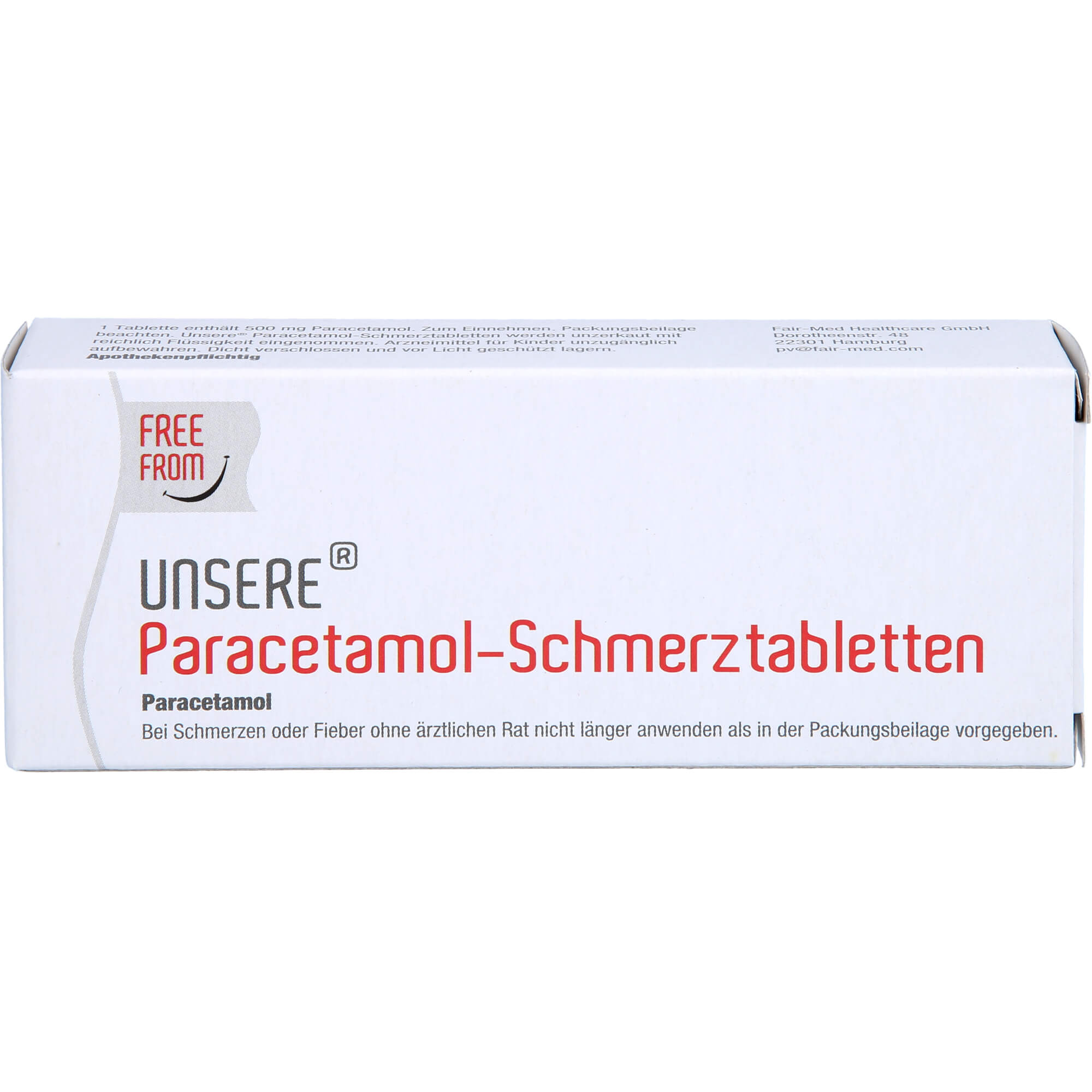 UNSERE Paracetamol Schmerztabletten