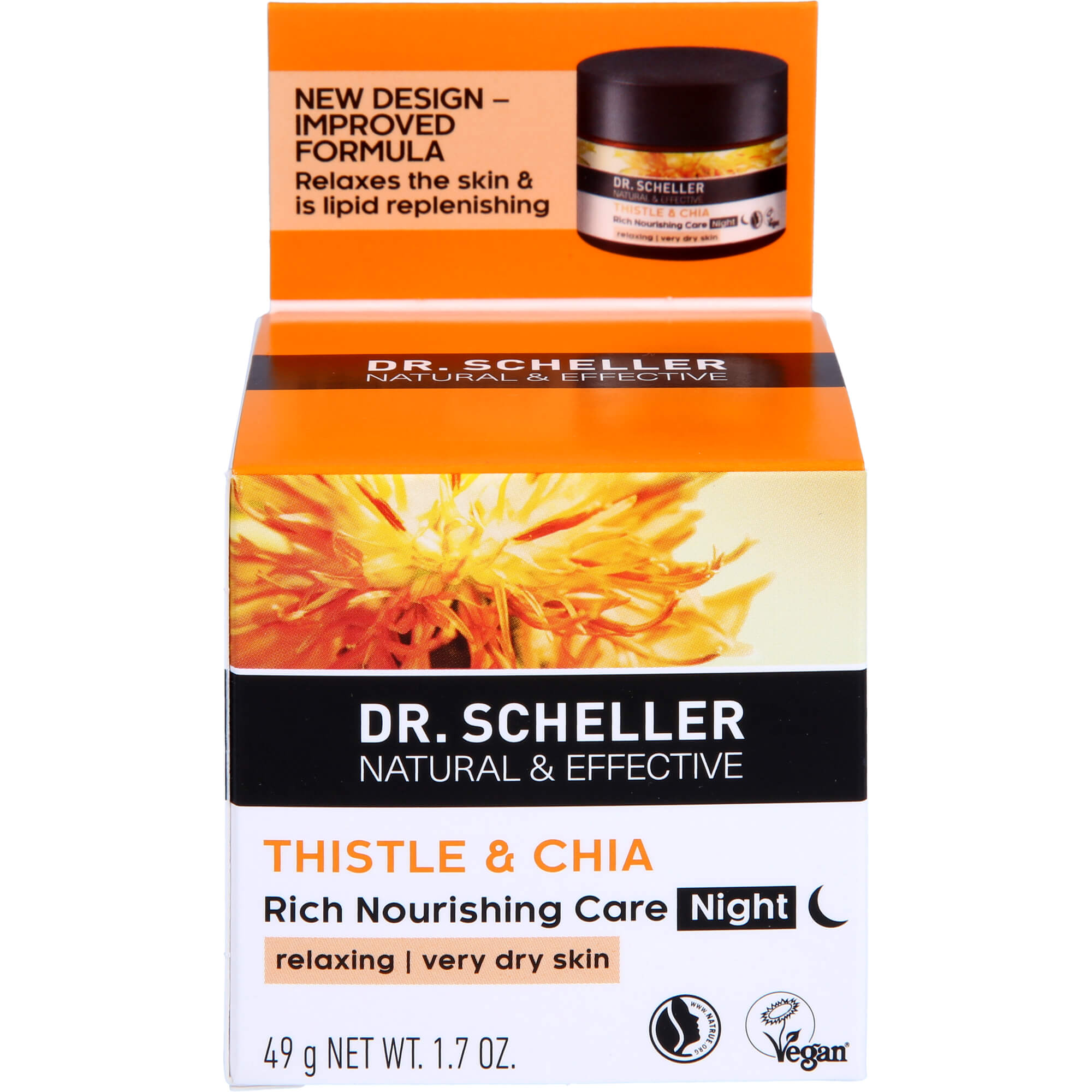 DR.SCHELLER Distel&Chia reichhaltige Pflege Nacht