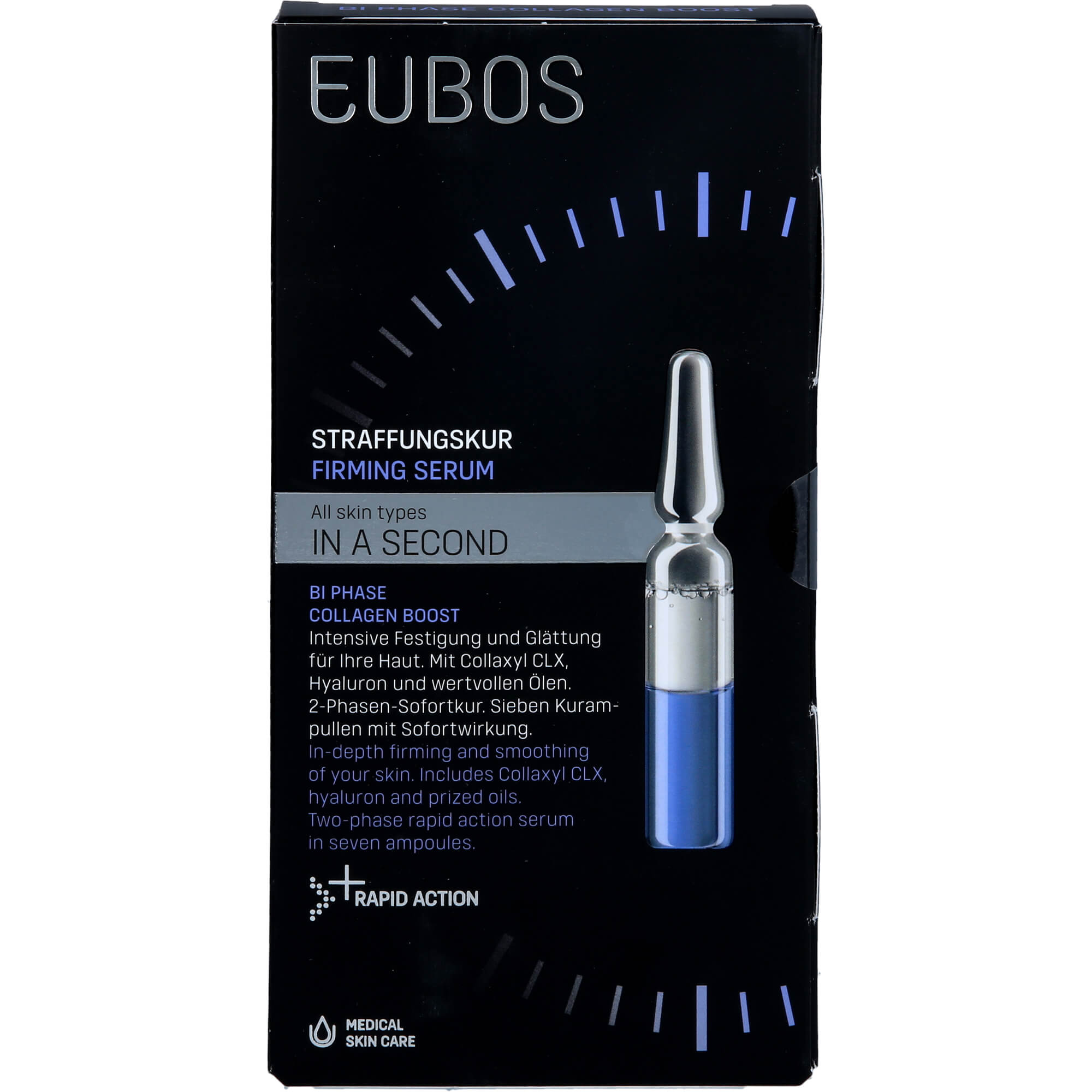 EUBOS IN A SECOND Straffende Kur Bi-Phase Collagen Boost