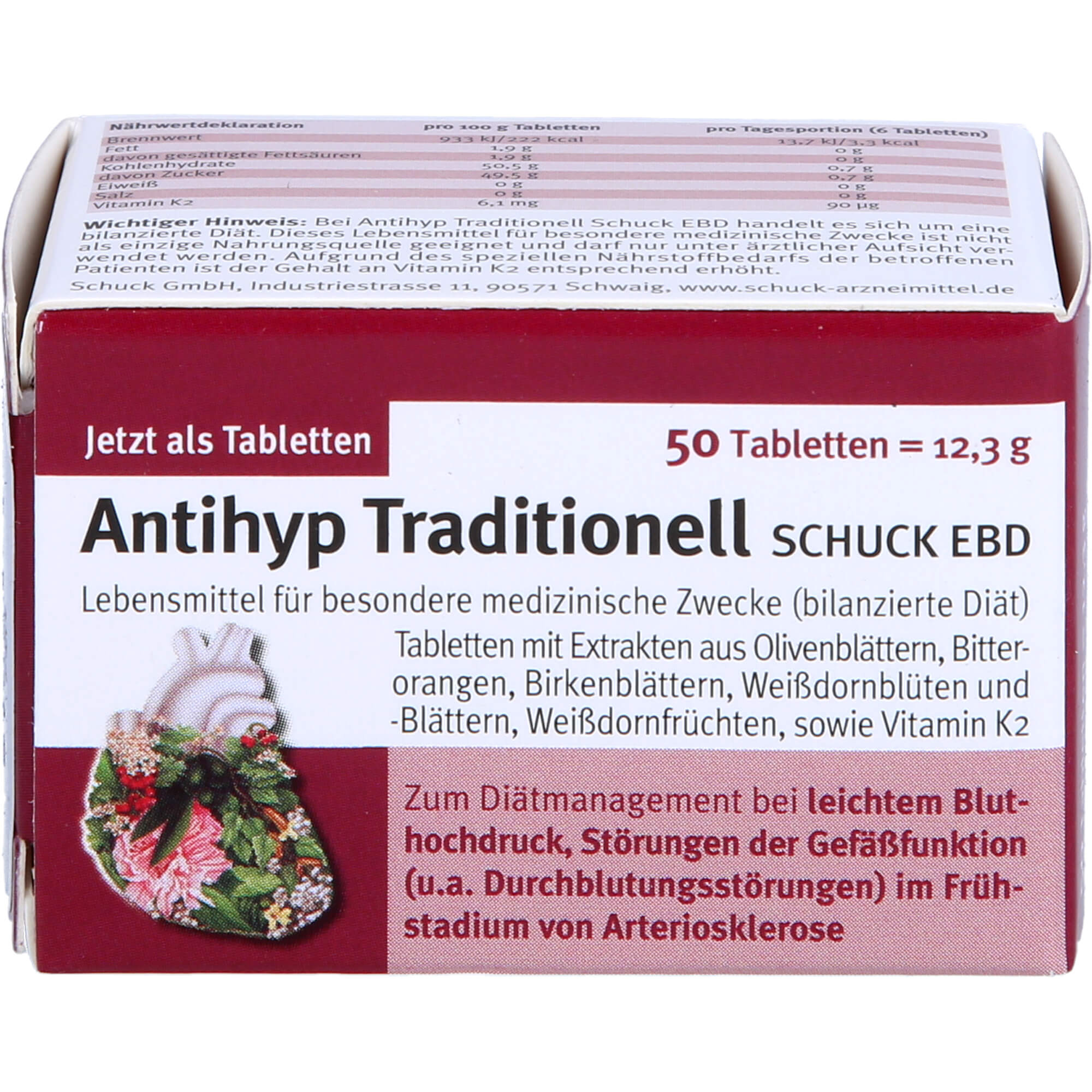 ANTIHYP Traditionell Schuck ebd Tabletten