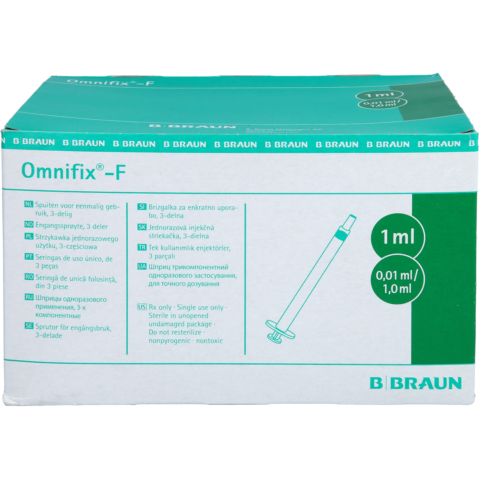OMNIFIX F Solo Spr.1 ml Luer-Lock Feindosierung