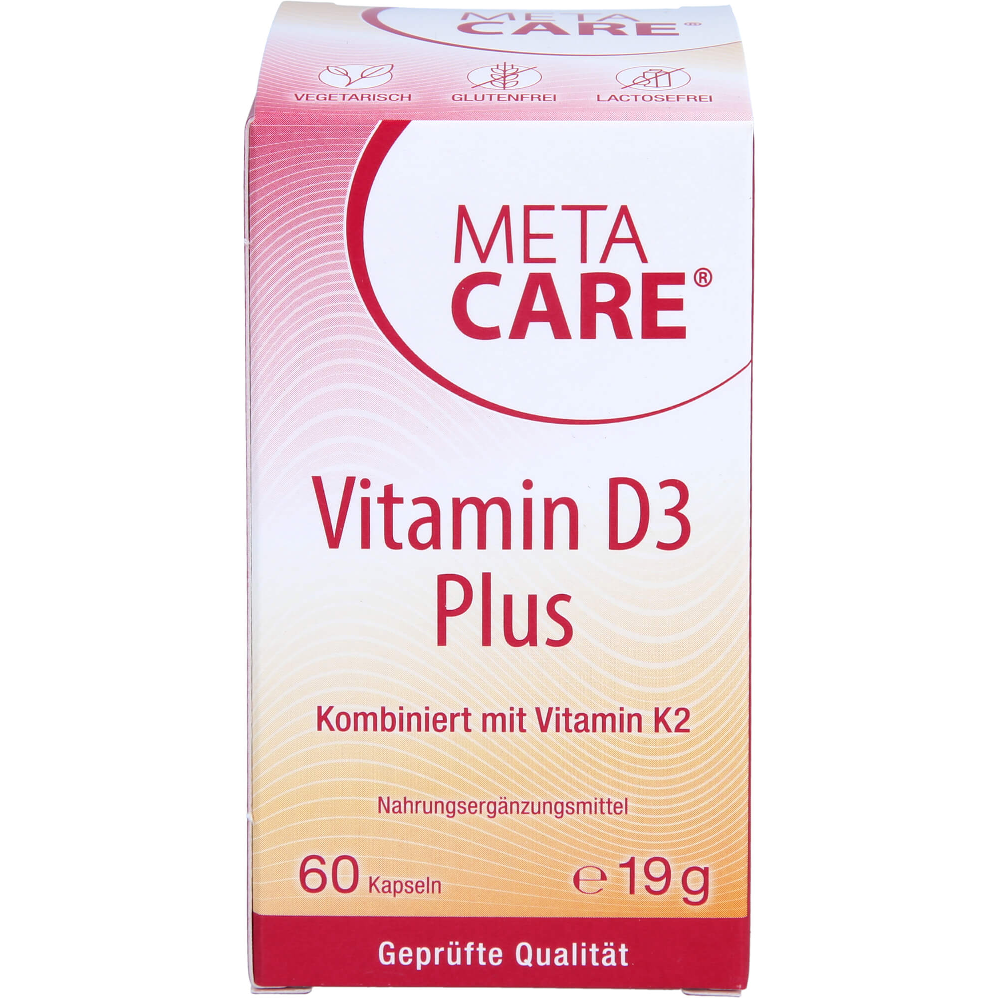 META-CARE Vitamin D3 Plus 10.000 I.E + 80 µg K2
