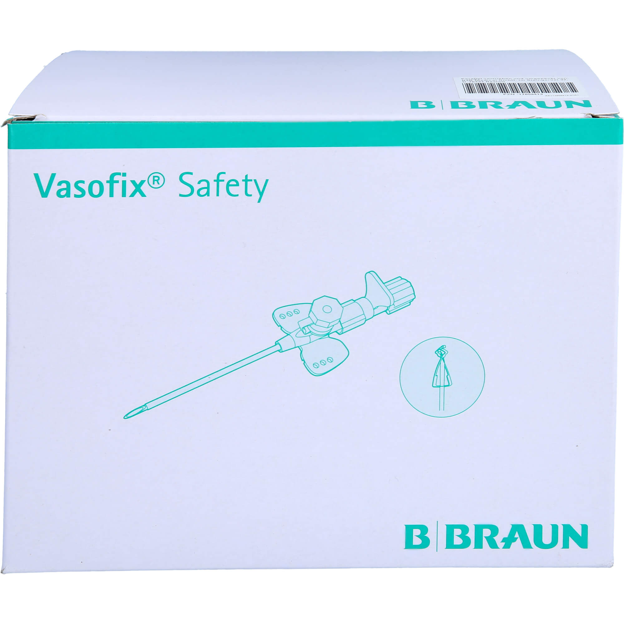 VASOFIX Safety Kanüle 22 G 0,9x25 mm blau